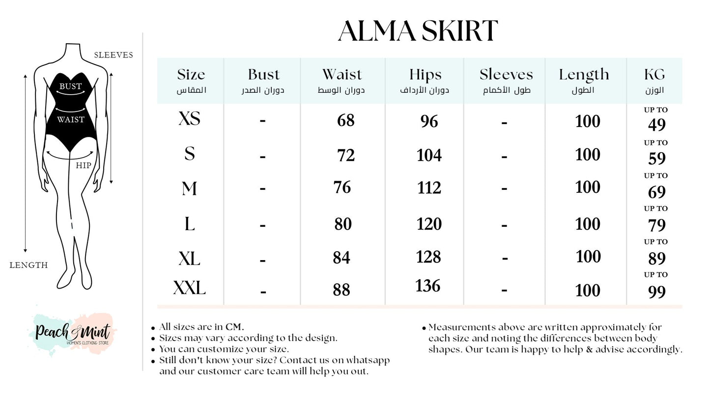 Alma Skirt in Almond