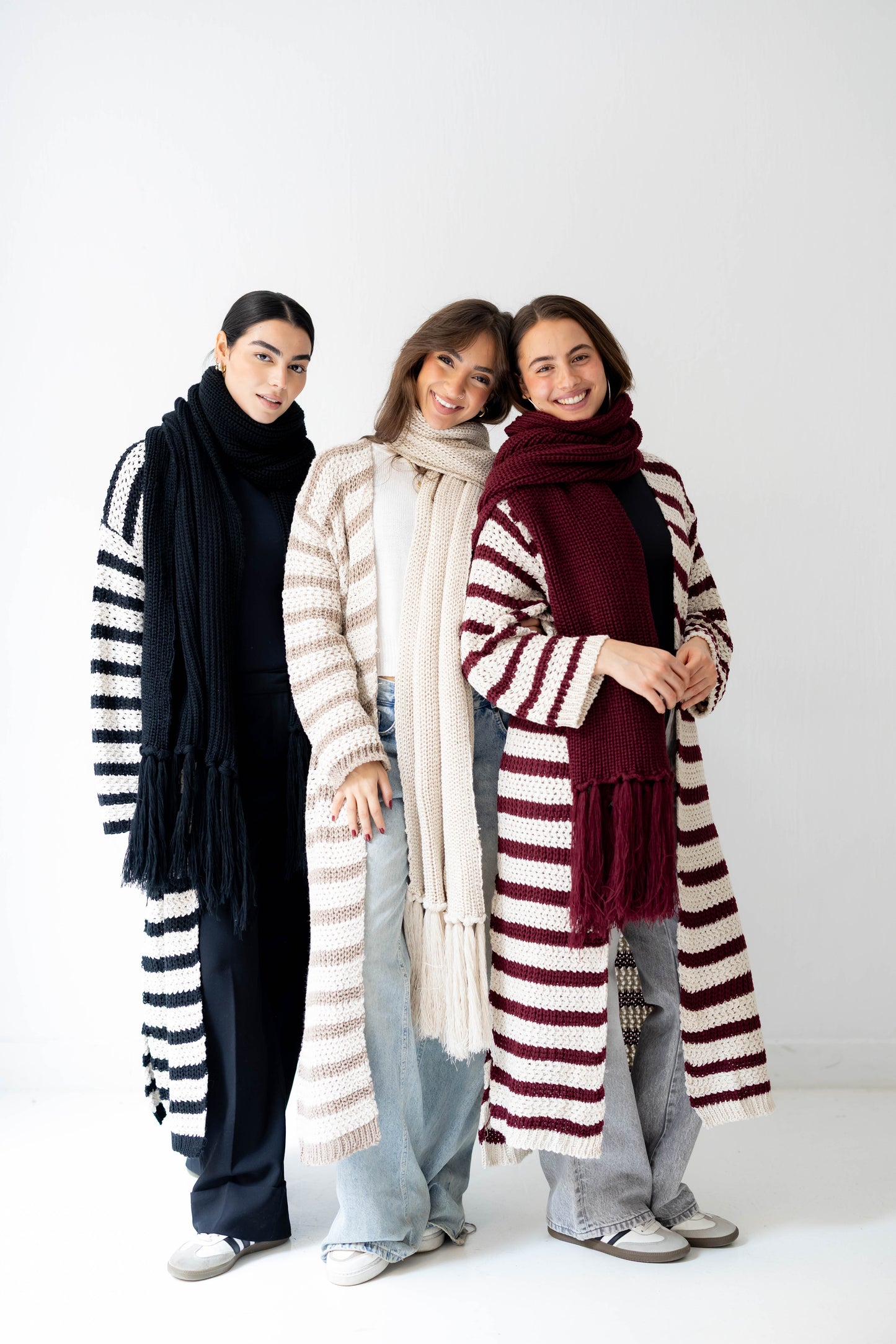 Warm Snuggle Shawl in Black