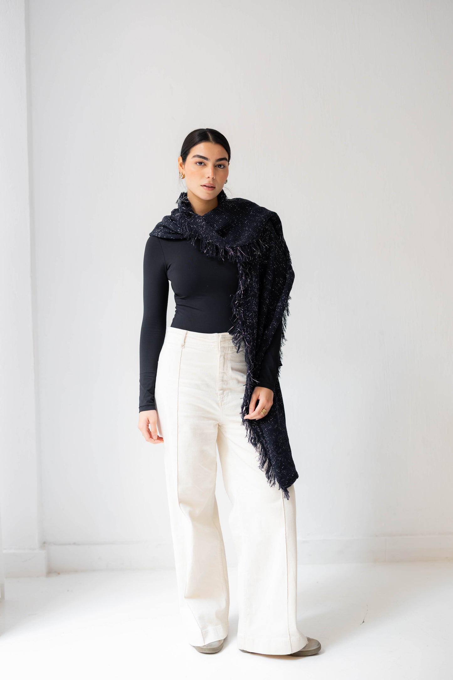 Twilight Fringe Shawl