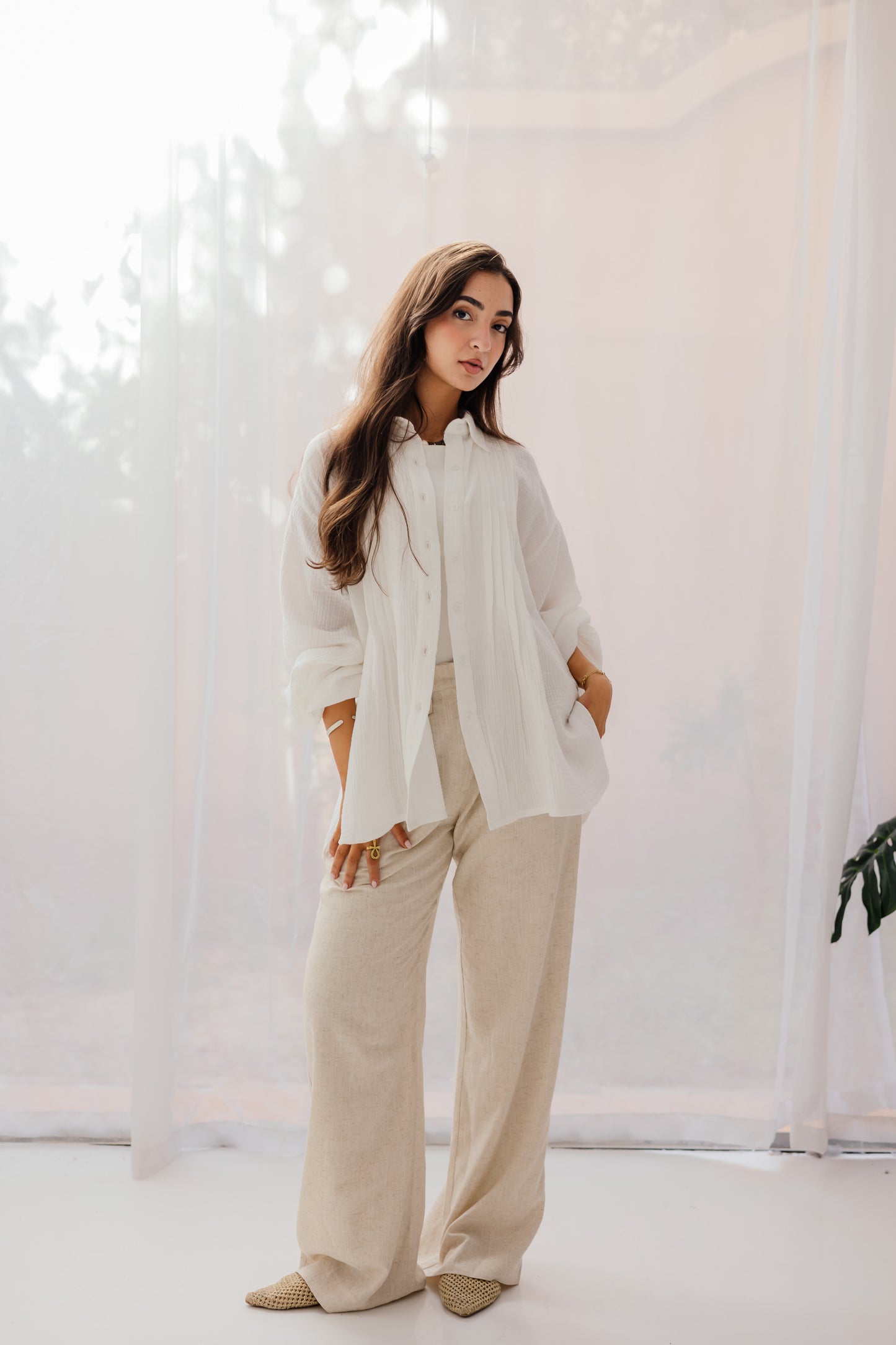 Sola Shirt in white