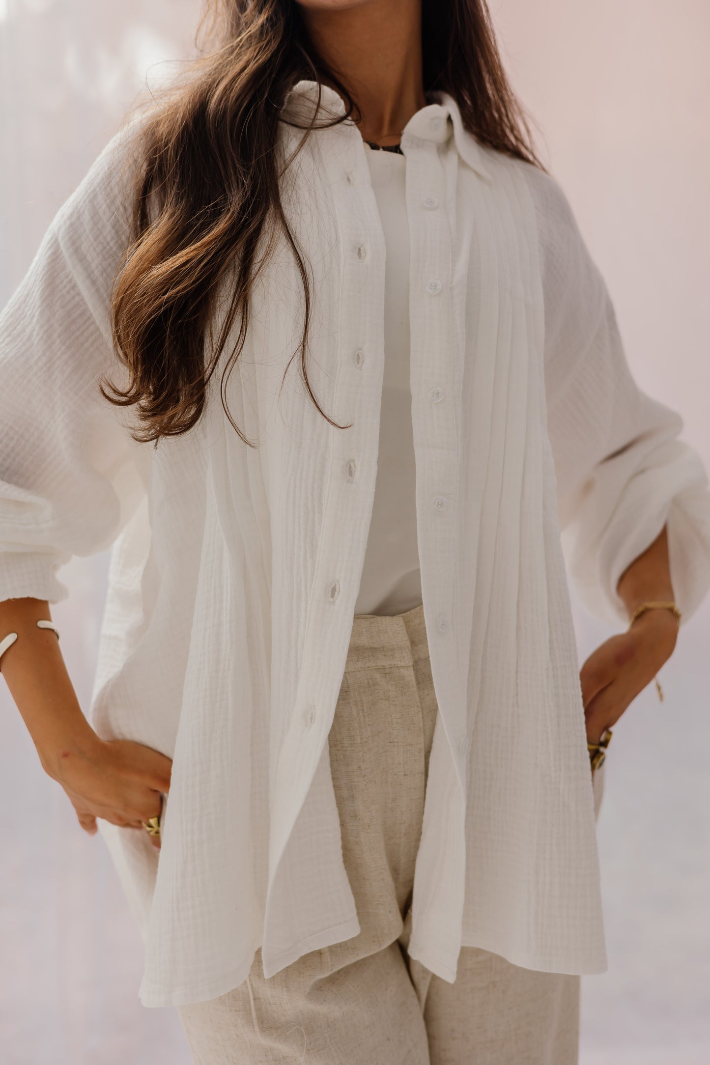 Sola Shirt in white