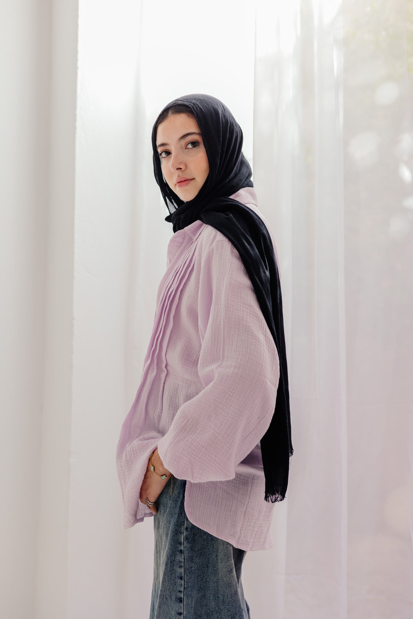Sola Shirt in Lilac