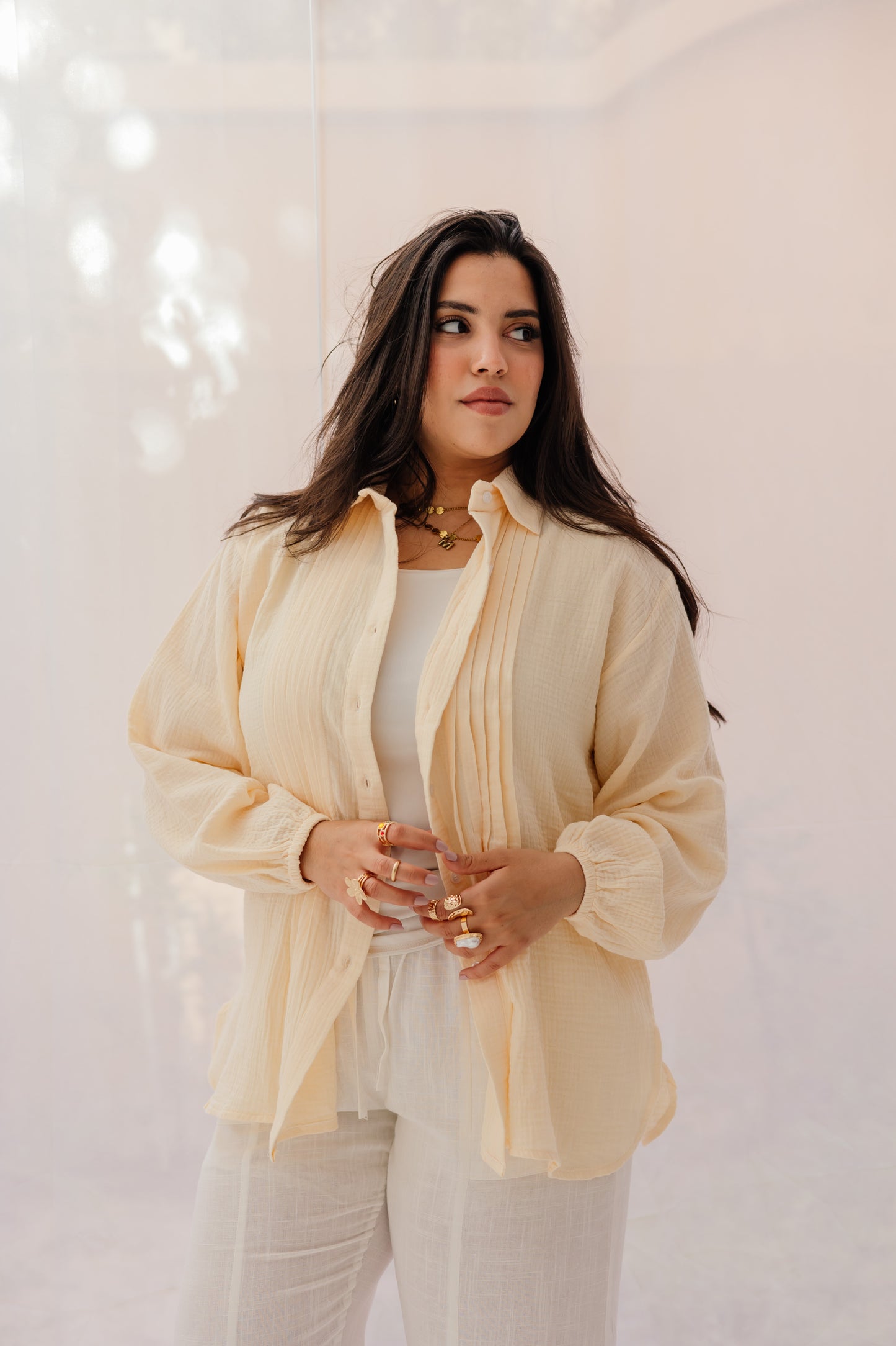 Sola Shirt in butter