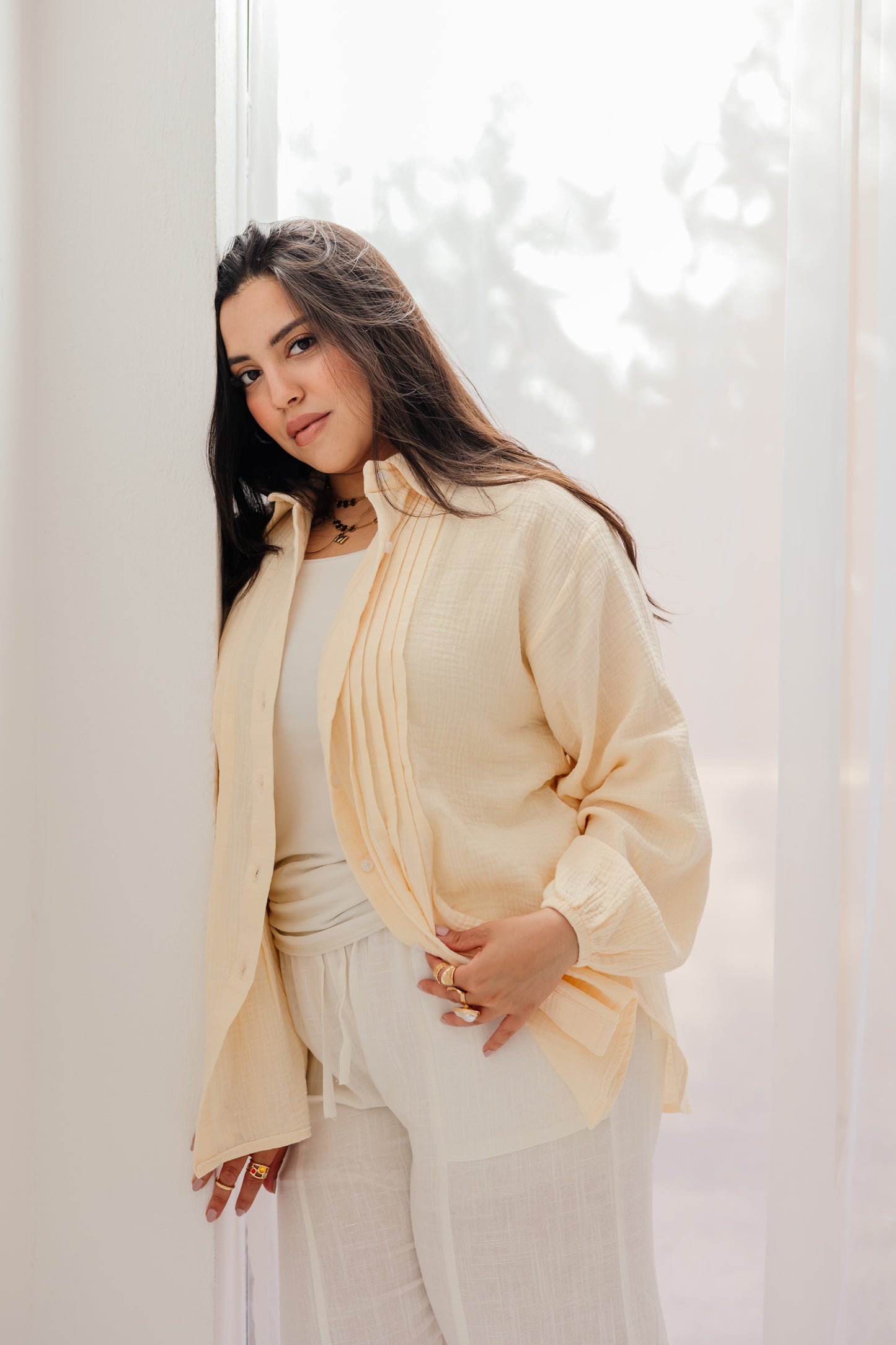 Sola Shirt in butter