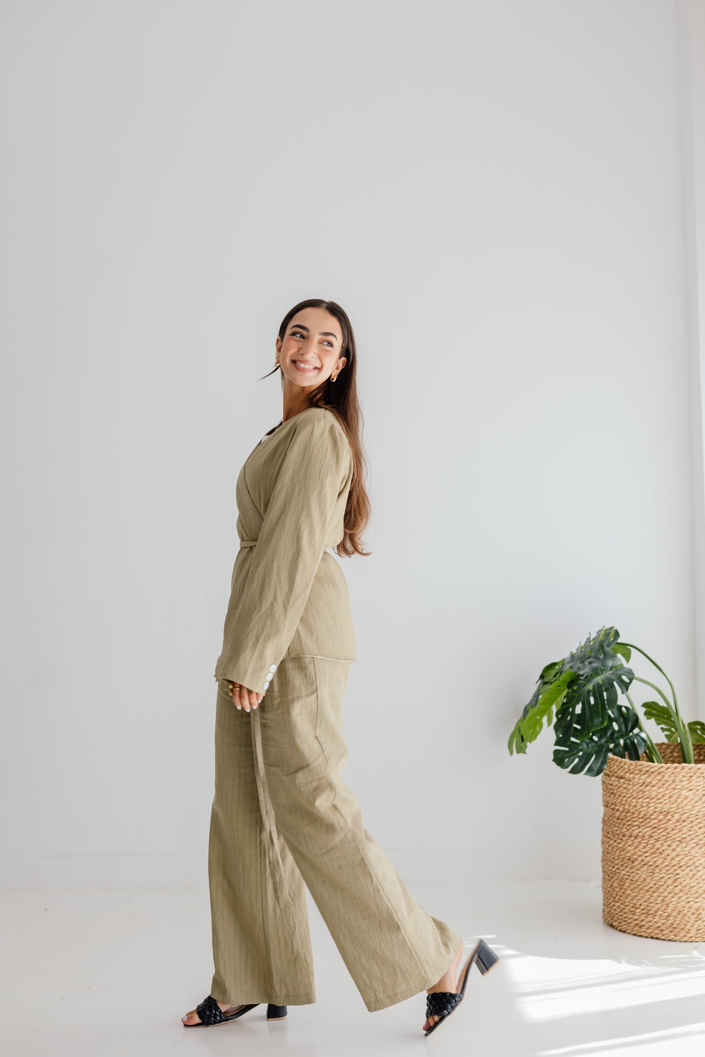 Ella Set in Khaki