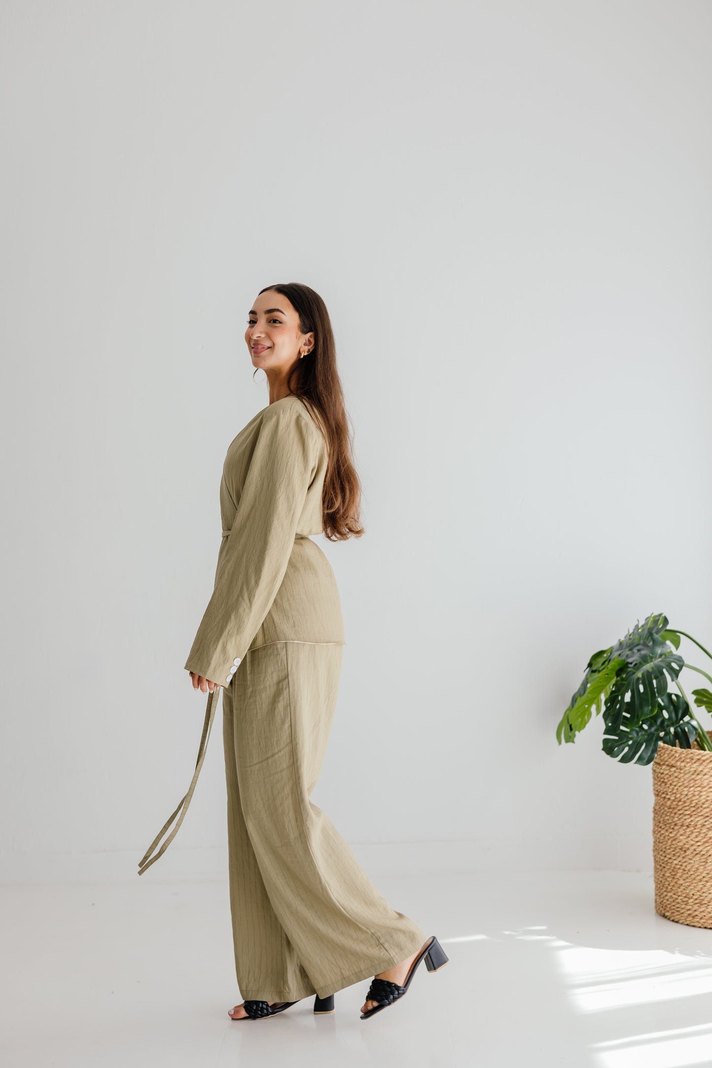 Ella Set in Khaki