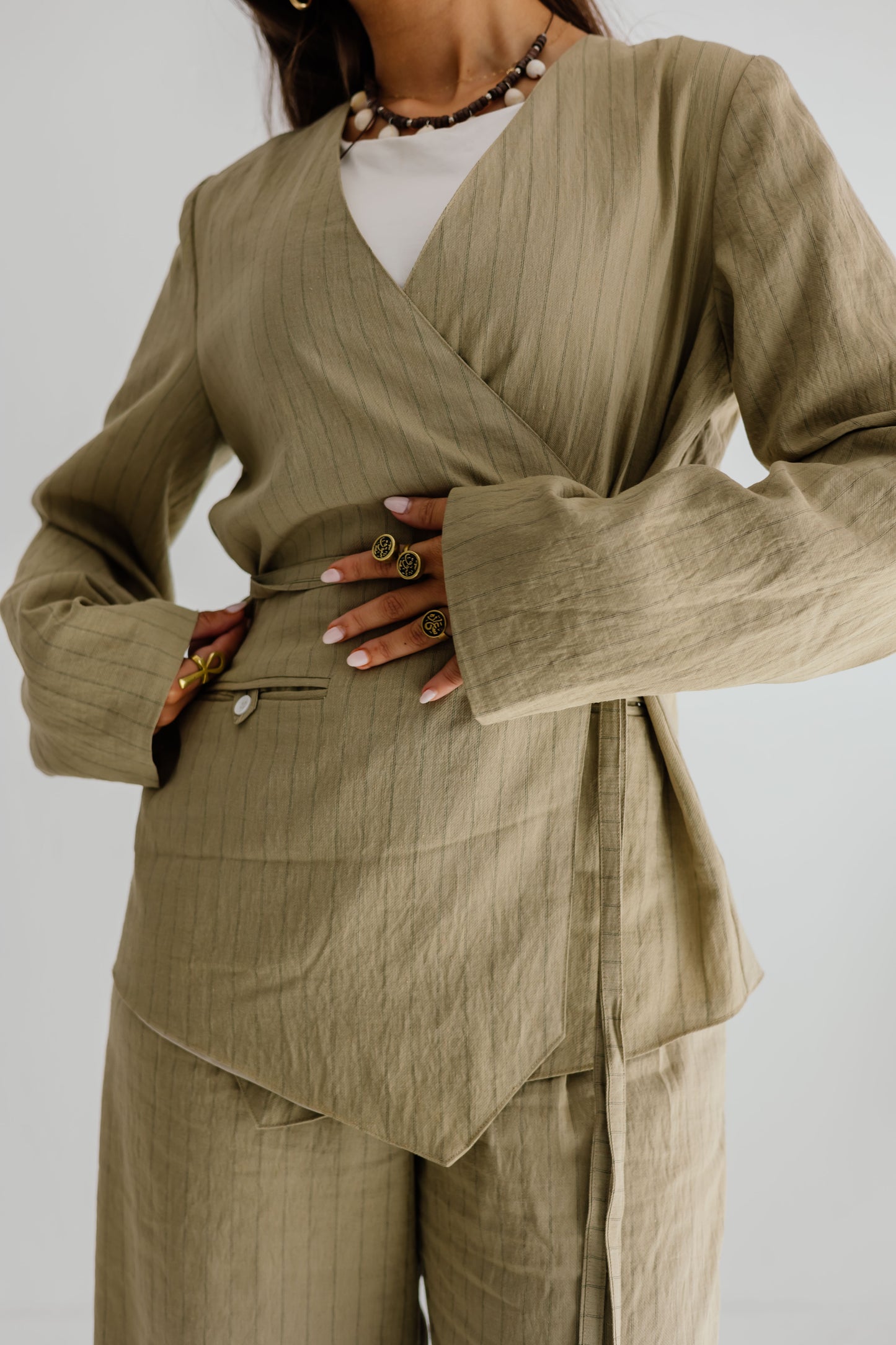 Ella Set in Khaki