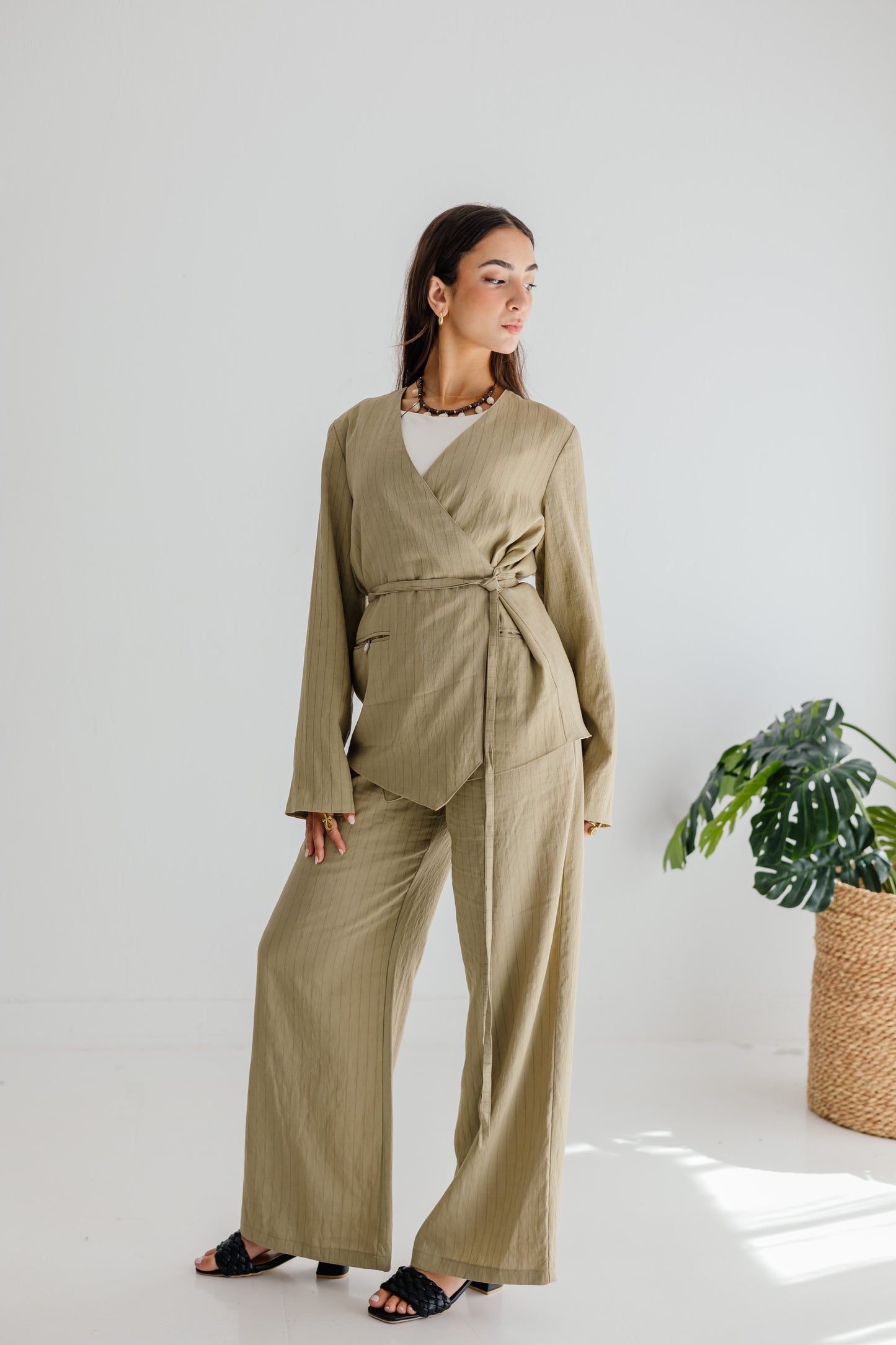 Ella Set in Khaki
