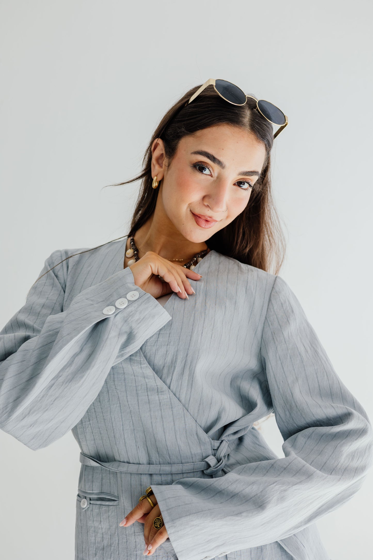 Ella Set in Blue Gray