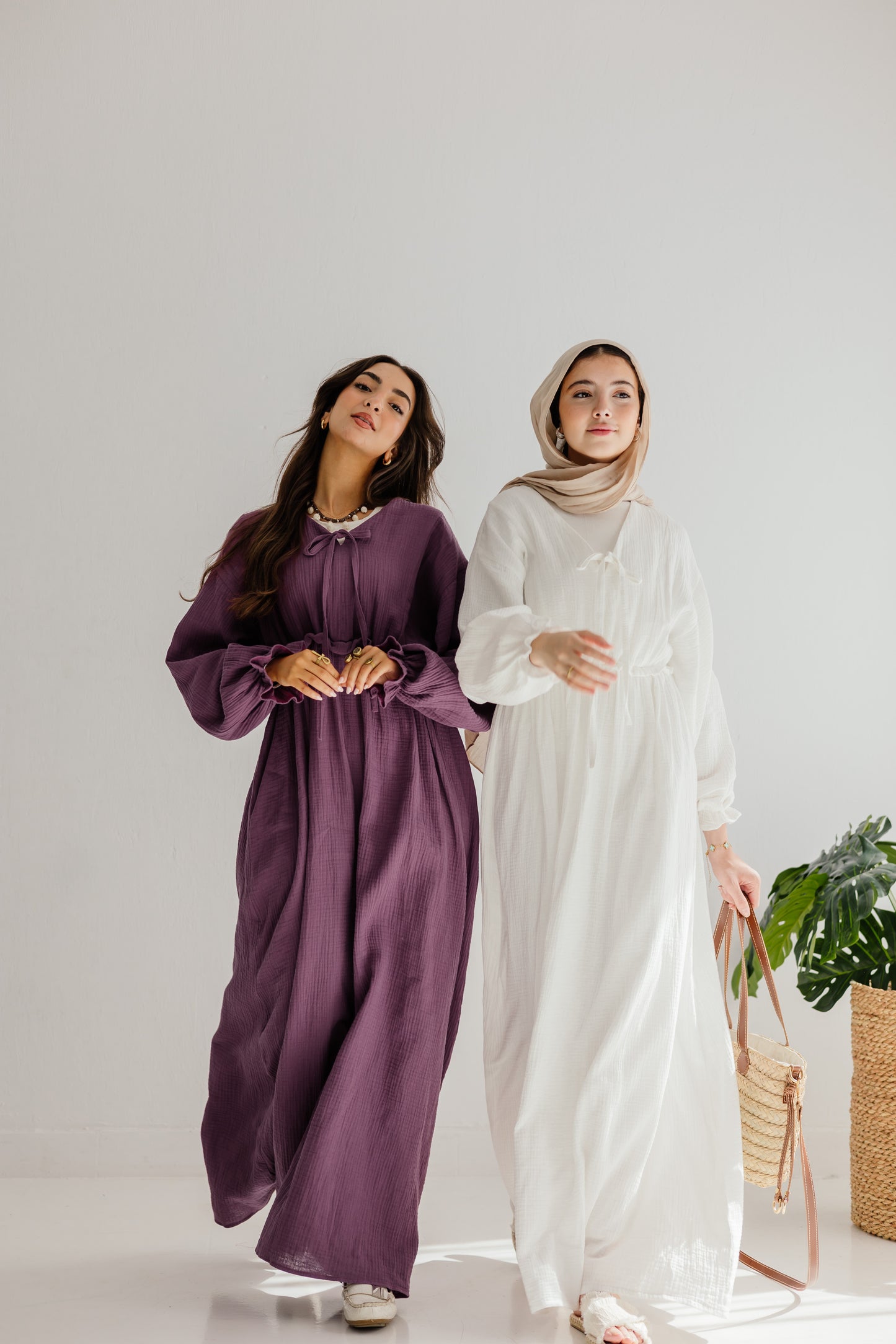 Lily Dress in Mauve