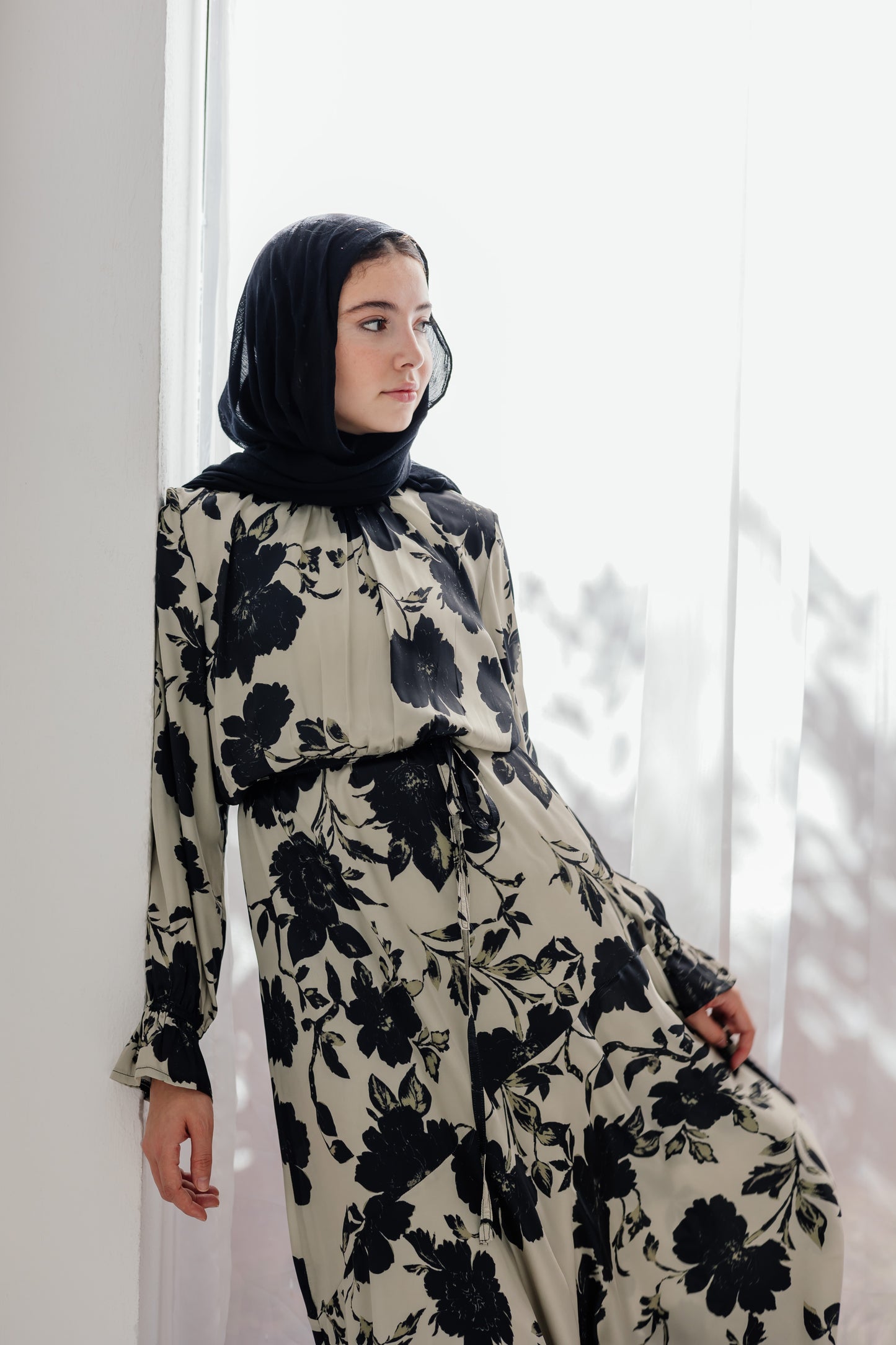Roselle Dress in Muted Sage