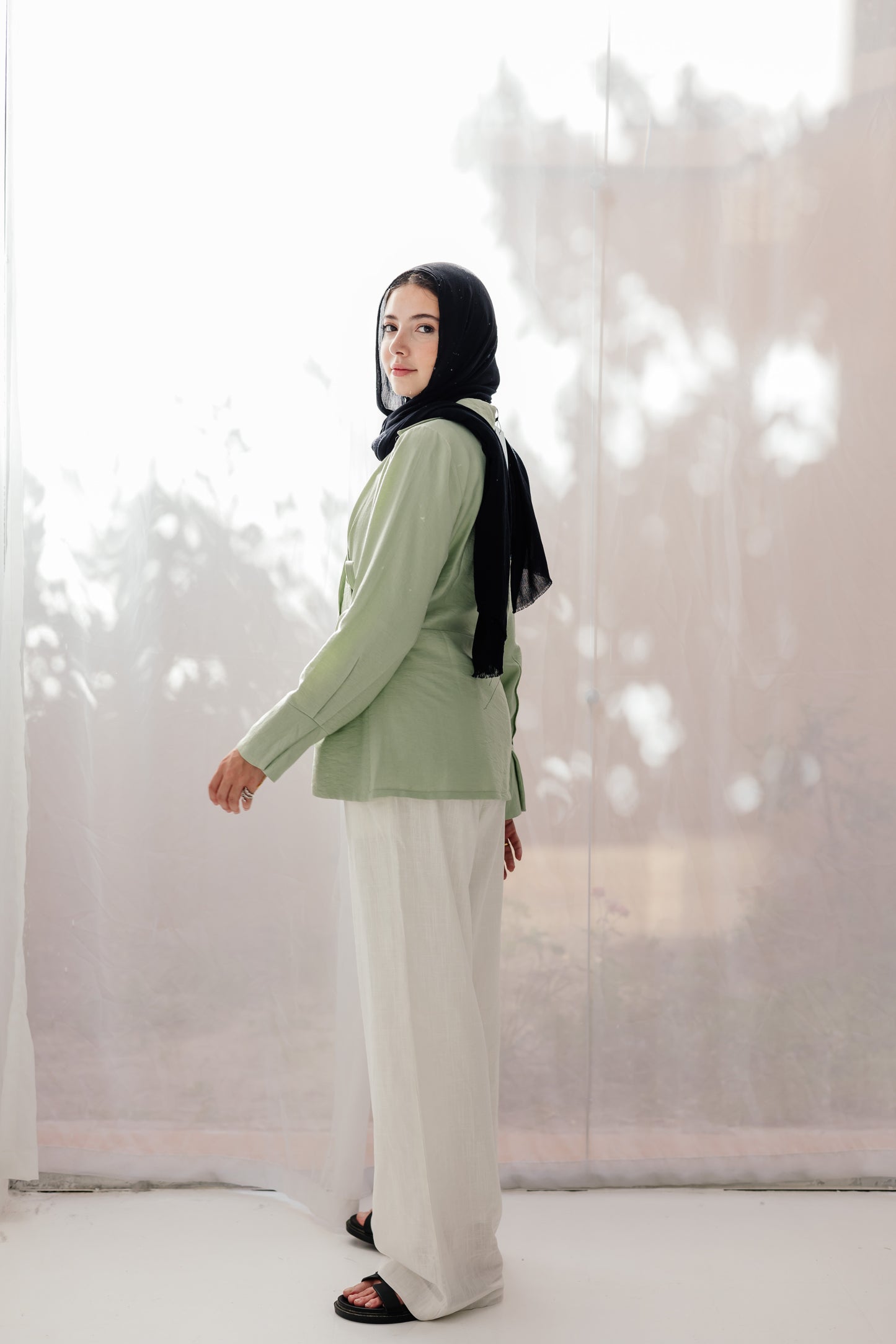 Raya Wrap in Mint