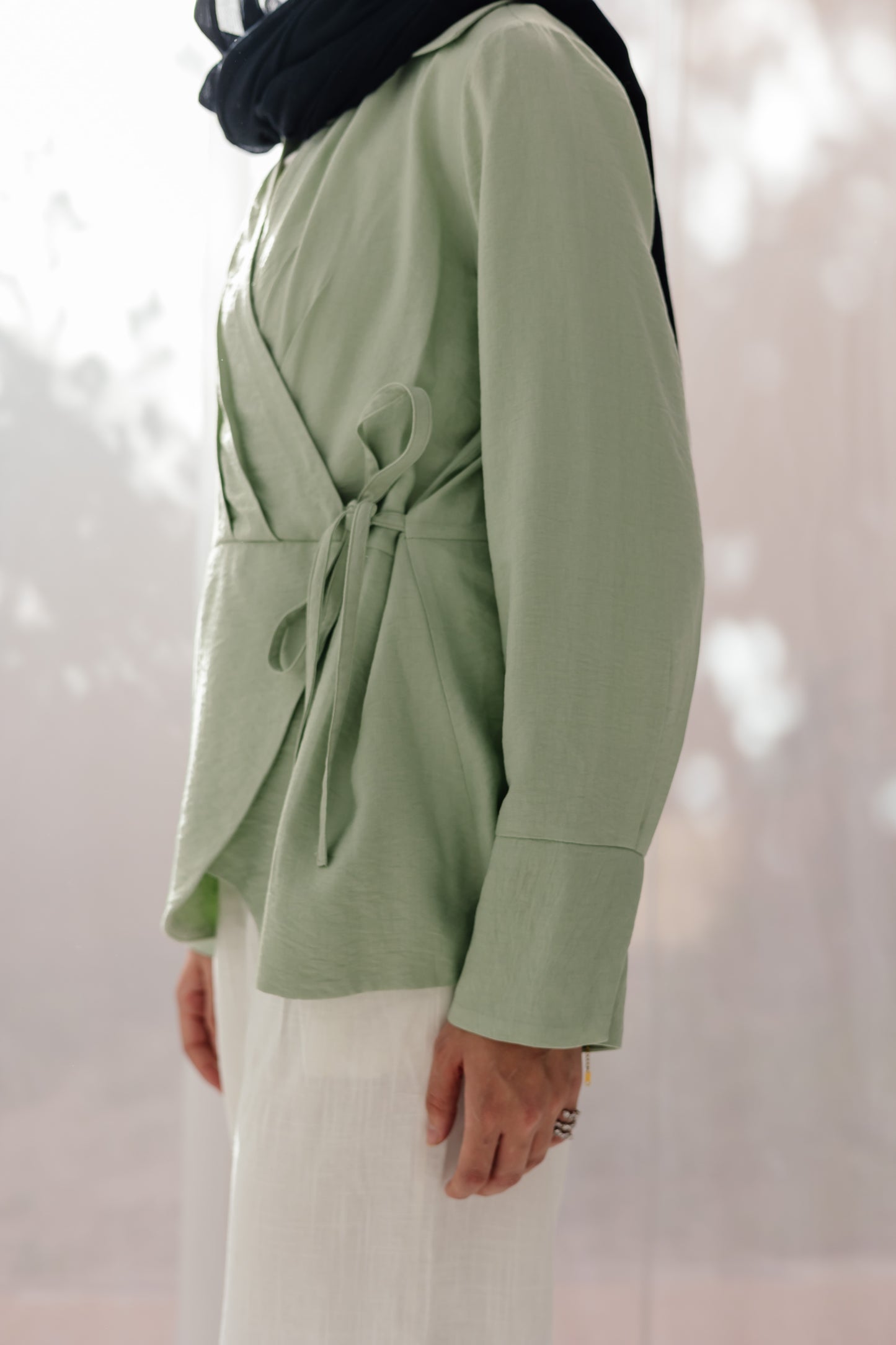 Raya Wrap in Mint