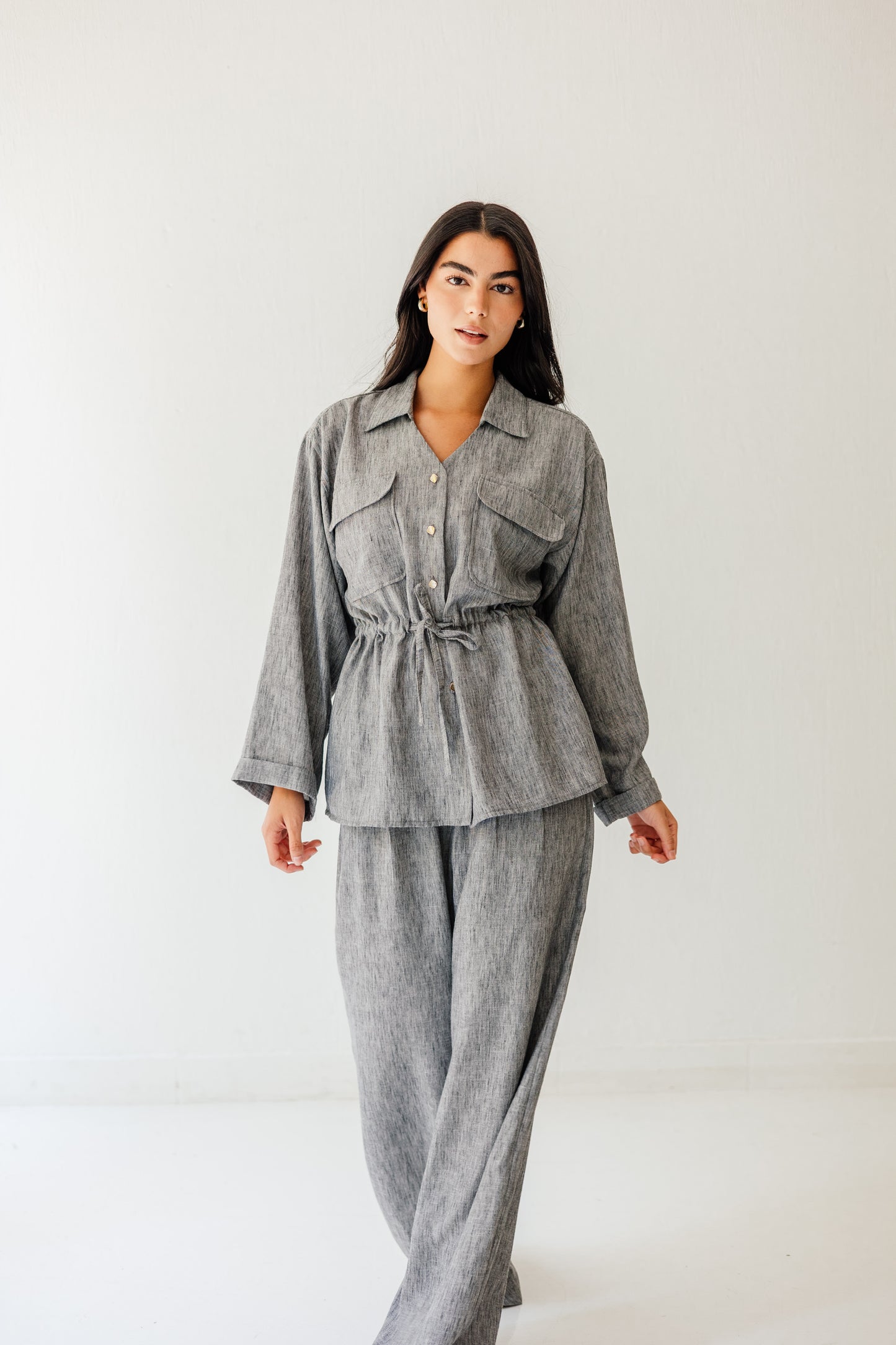 Seashell Set in Washed gray