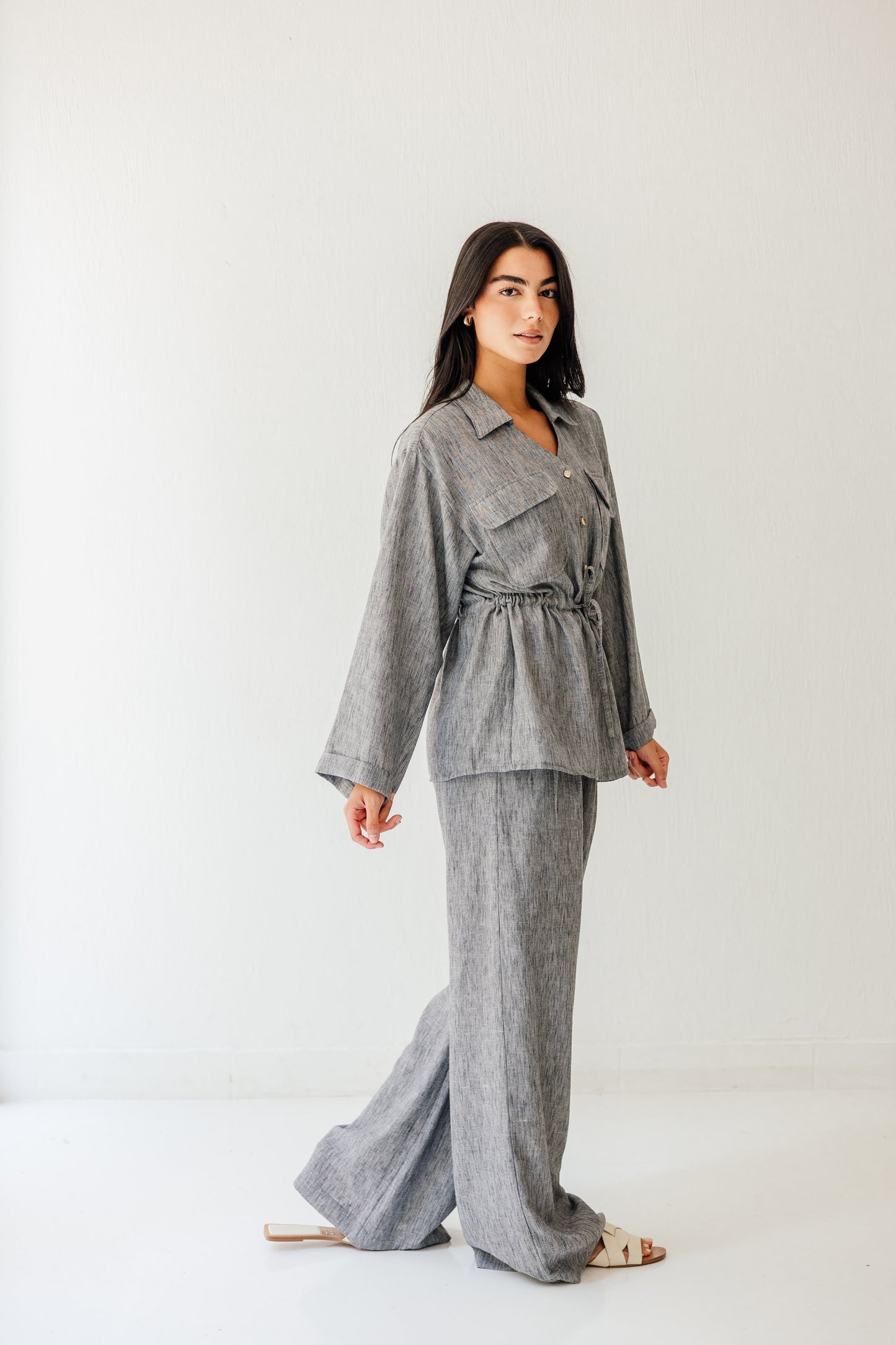Seashell Set in Washed gray