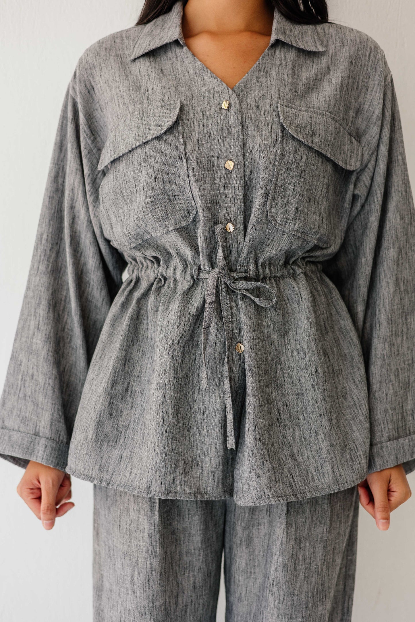 Seashell Set in Washed gray