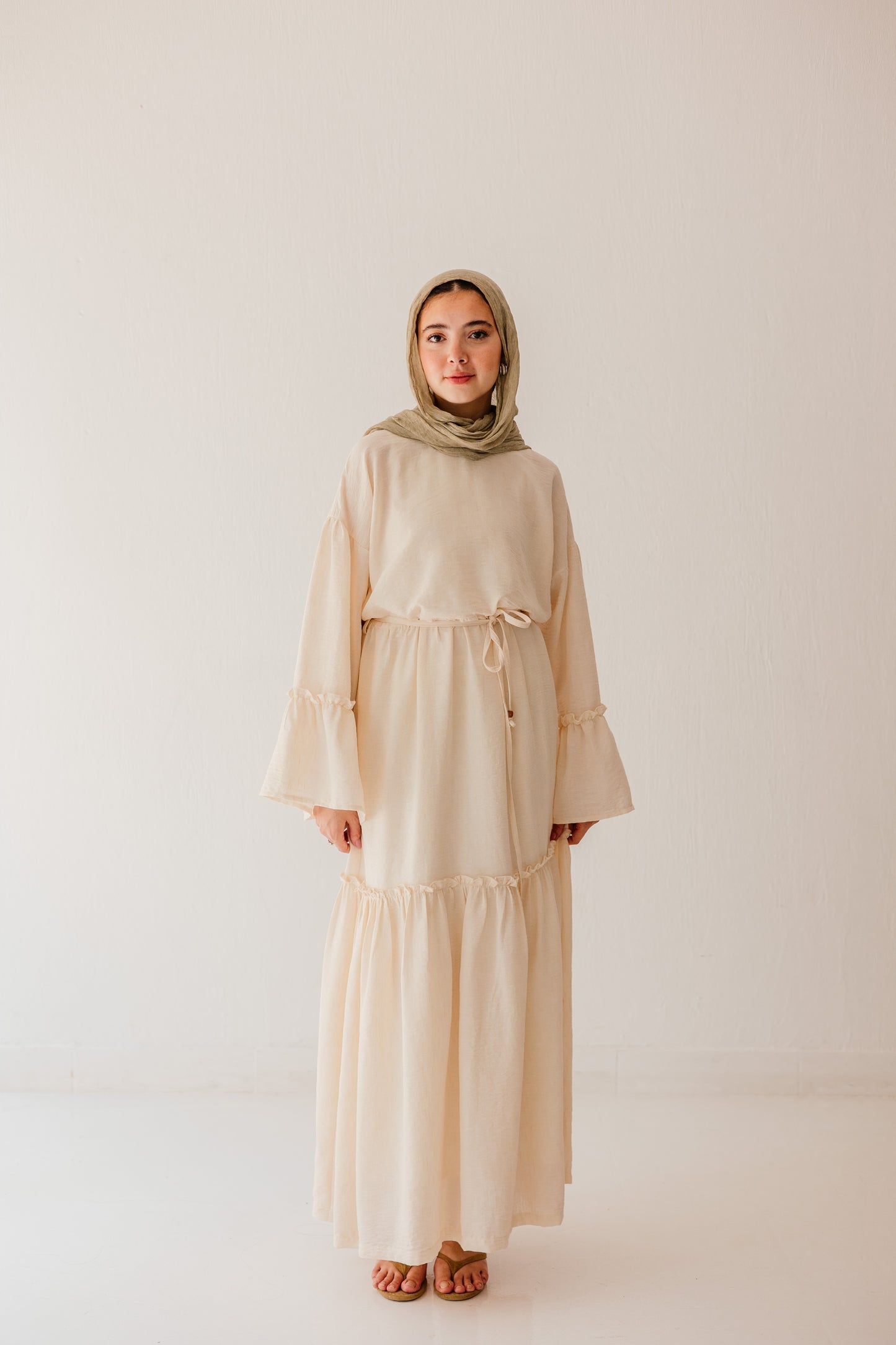 Seabelle Dress in Cream