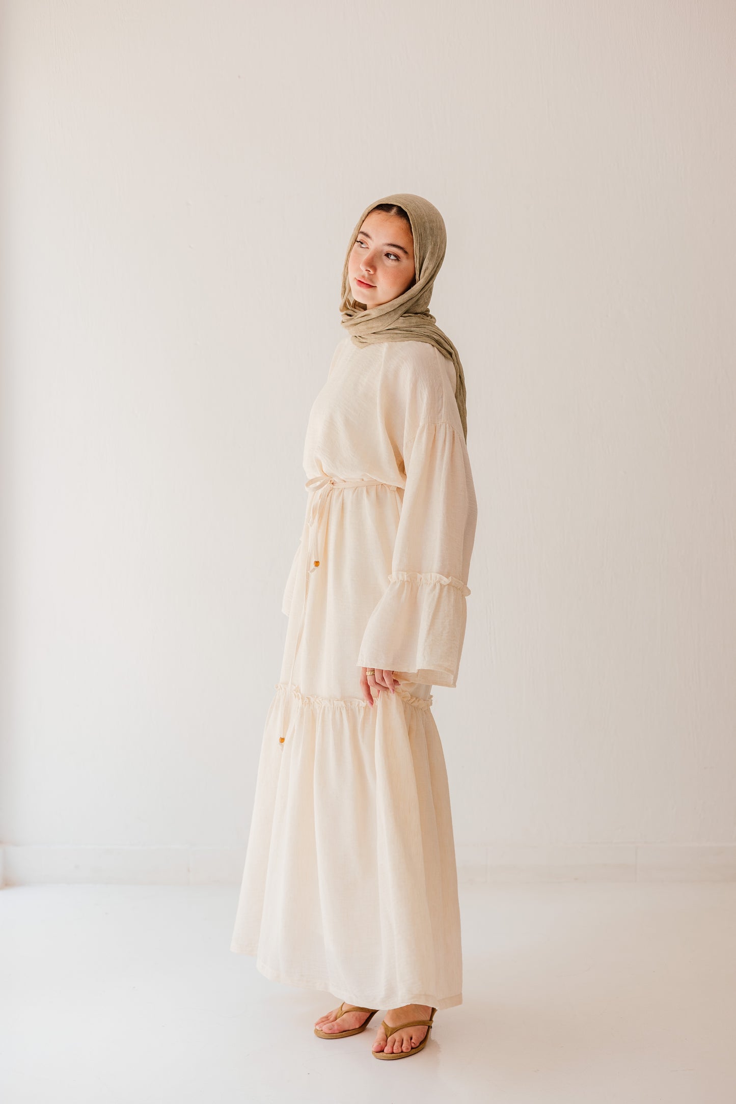 Seabelle Dress in Cream