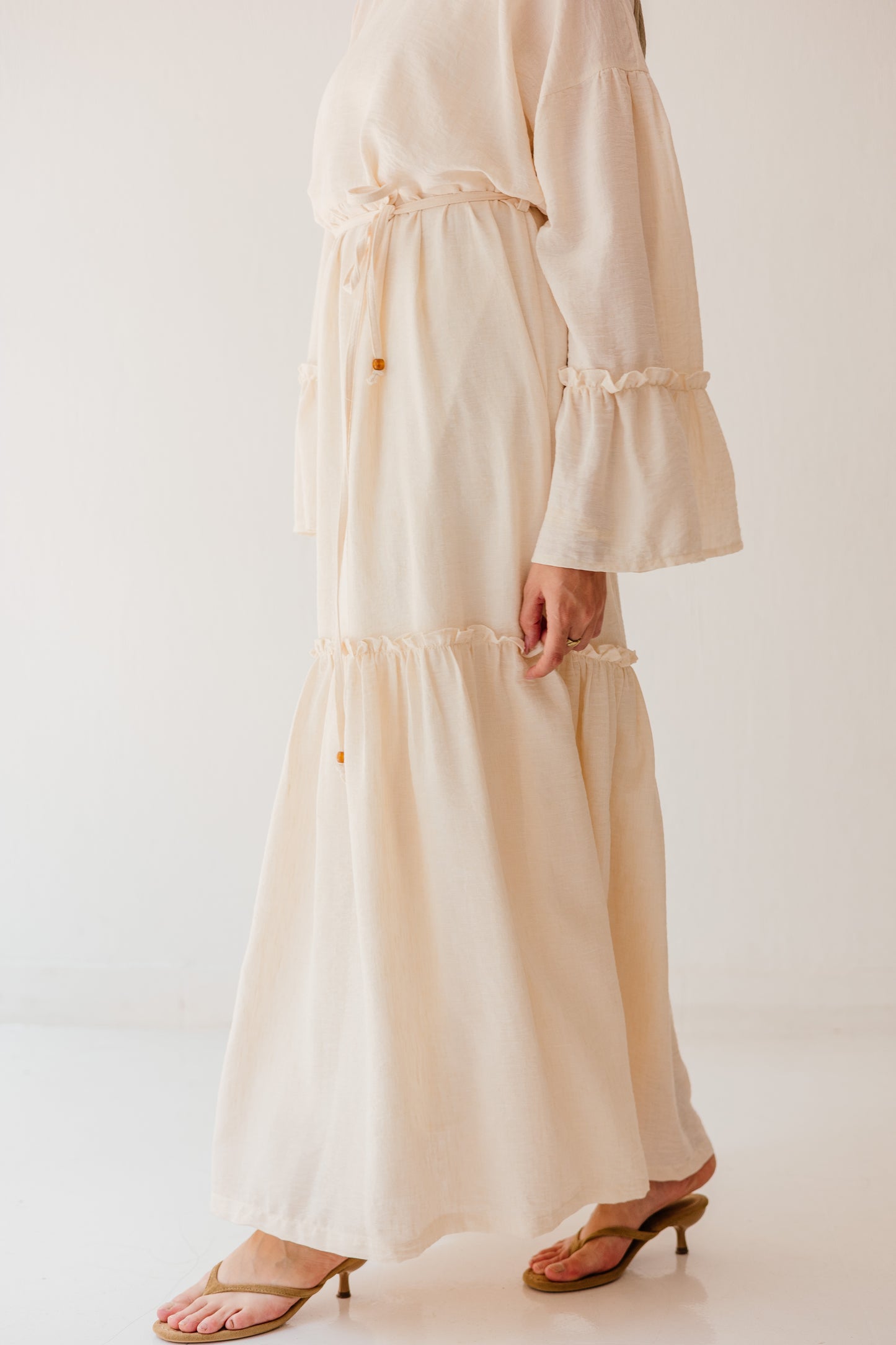 Seabelle Dress in Cream