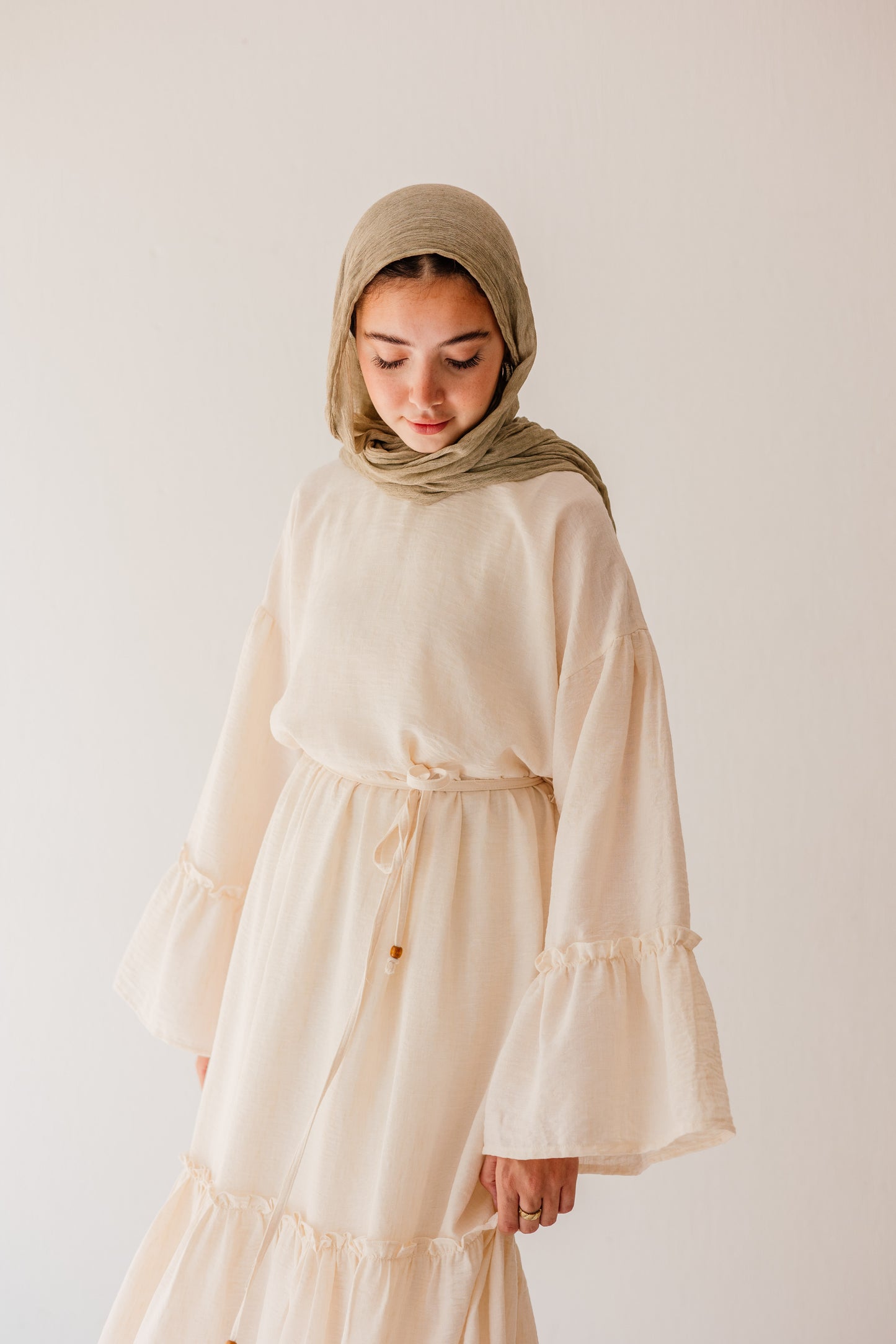 Seabelle Dress in Cream