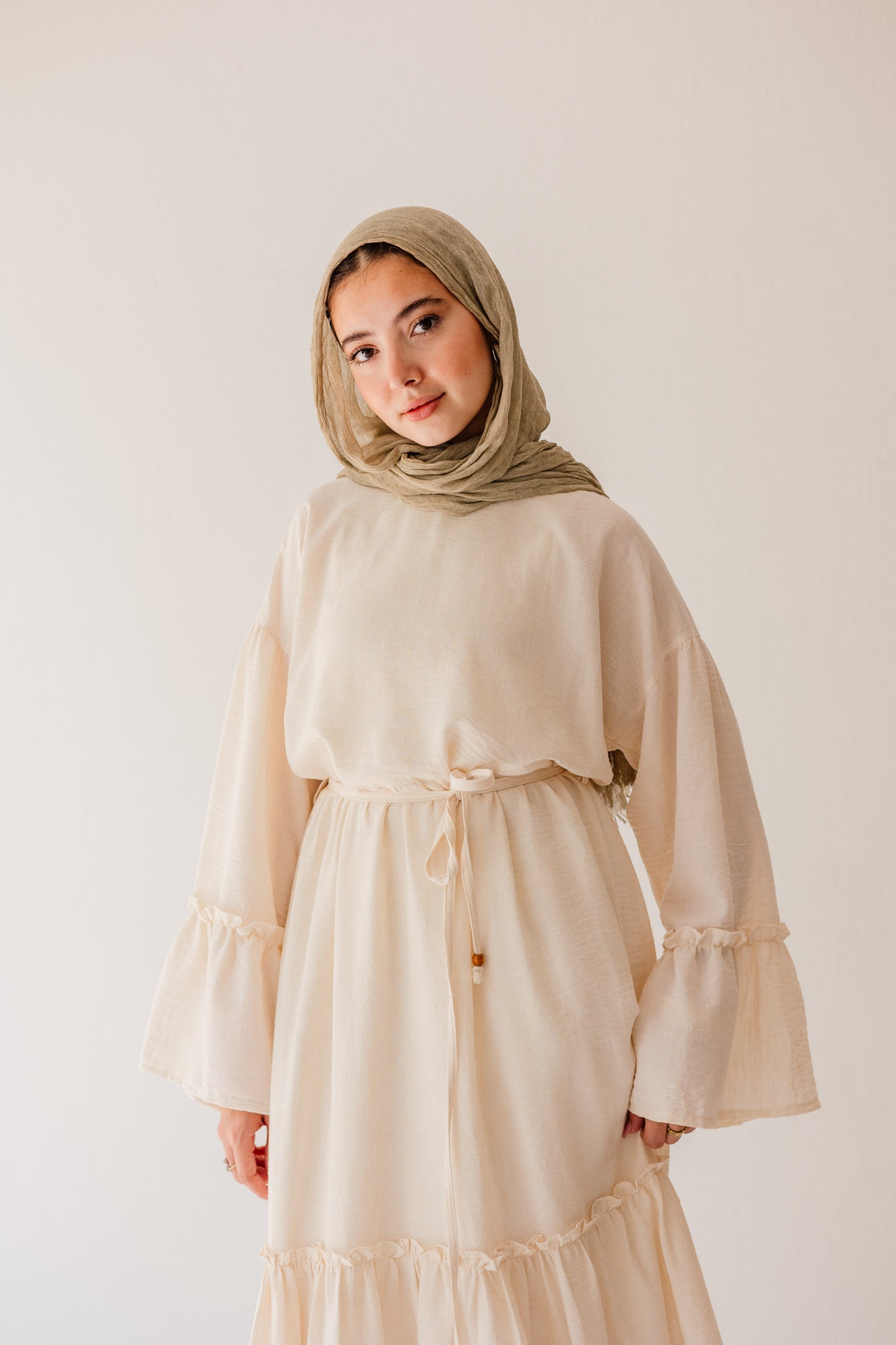Seabelle Dress in Cream
