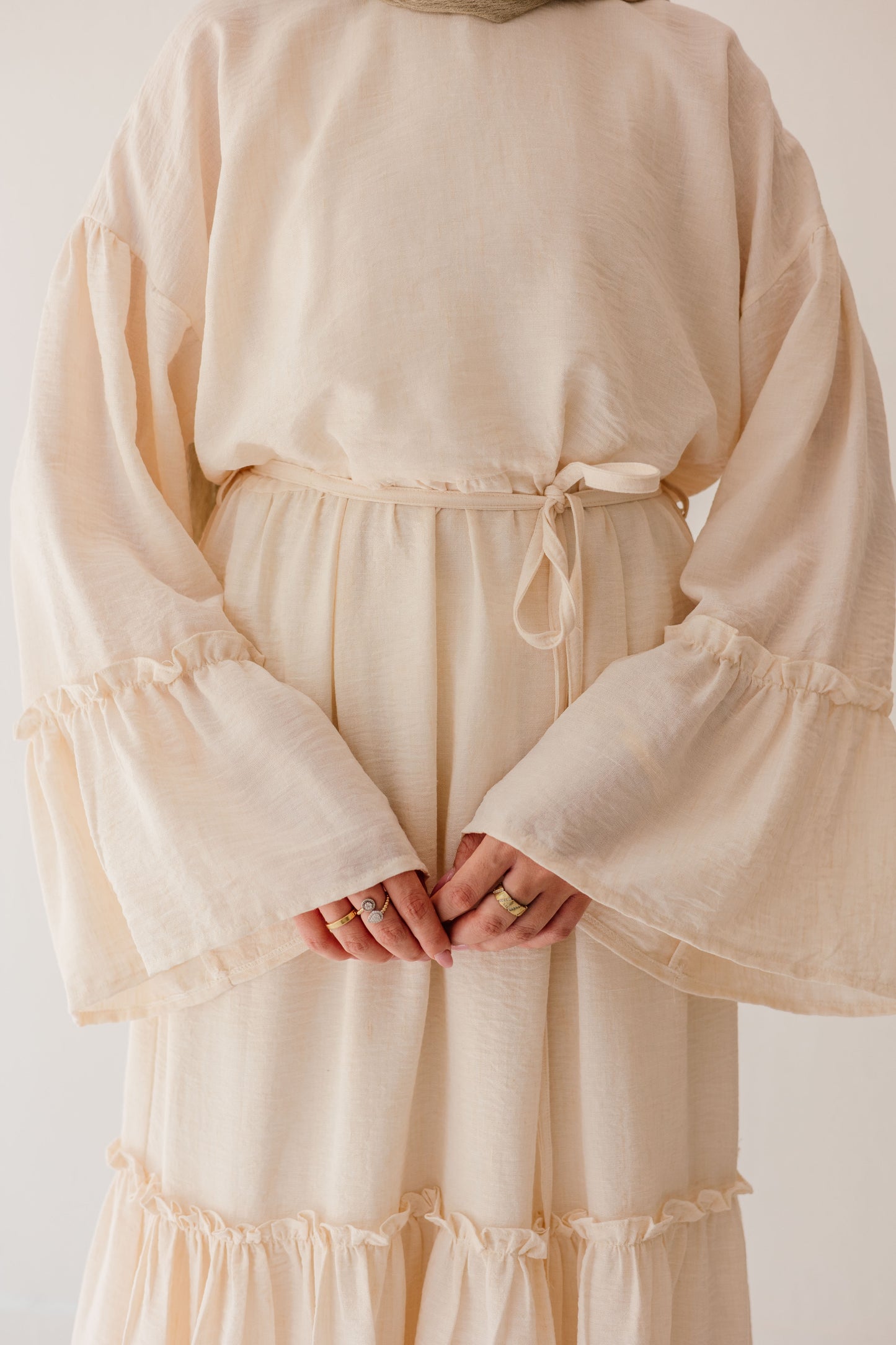 Seabelle Dress in Cream