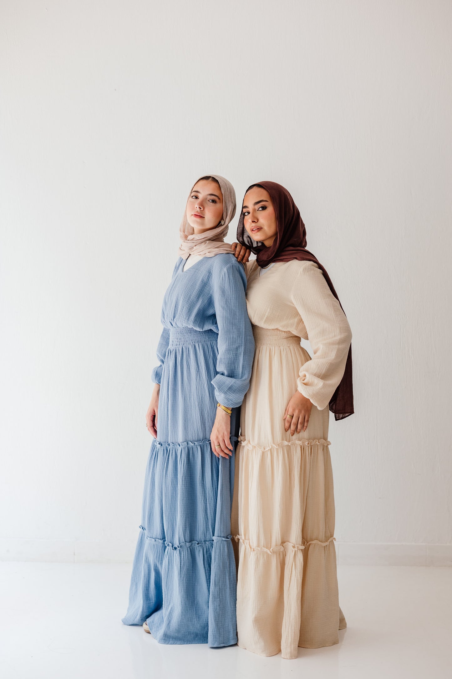Coralia Dress in Vanilla