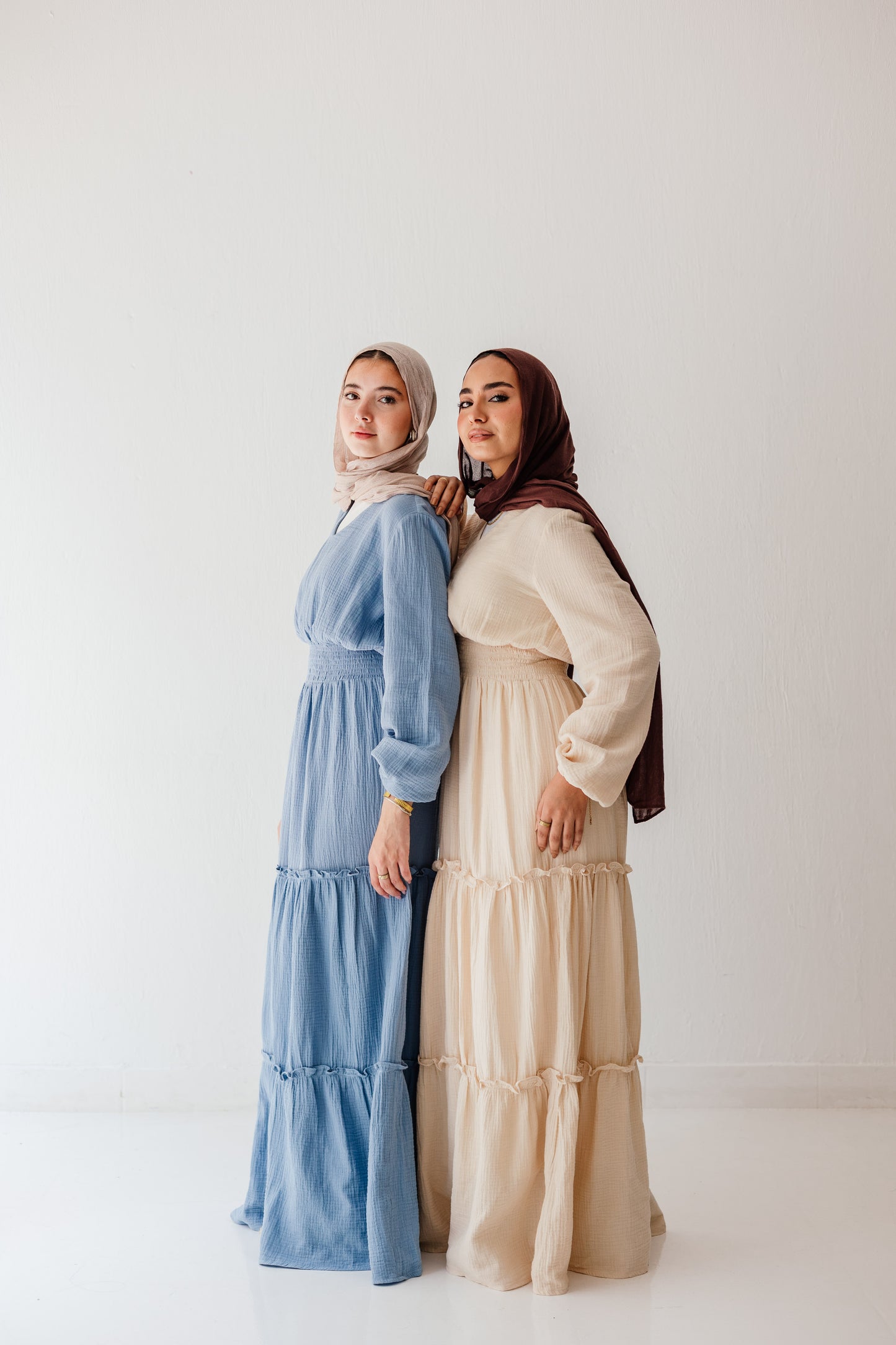 Coralia Dress in Vanilla