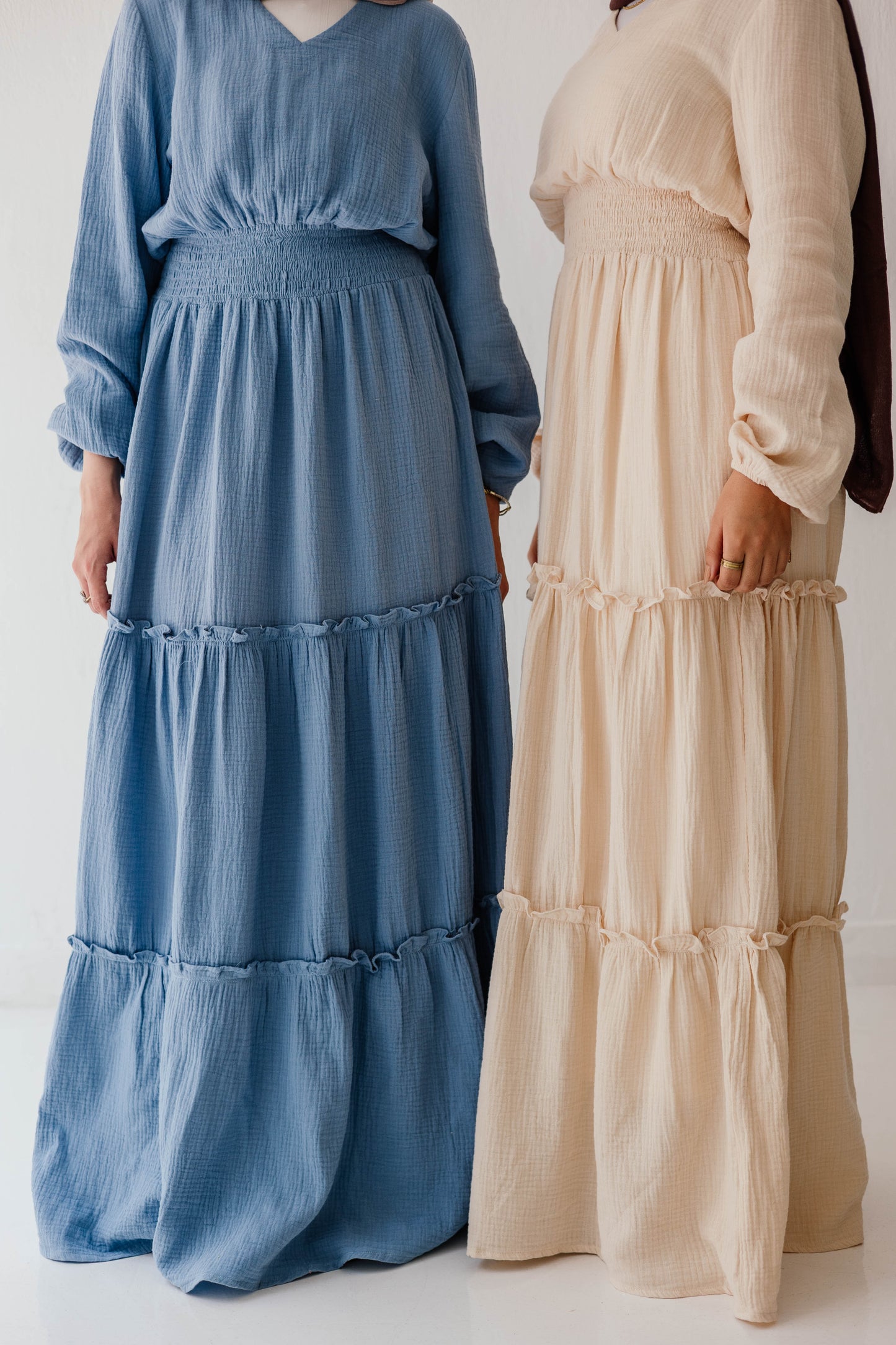 Coralia Dress in Vanilla