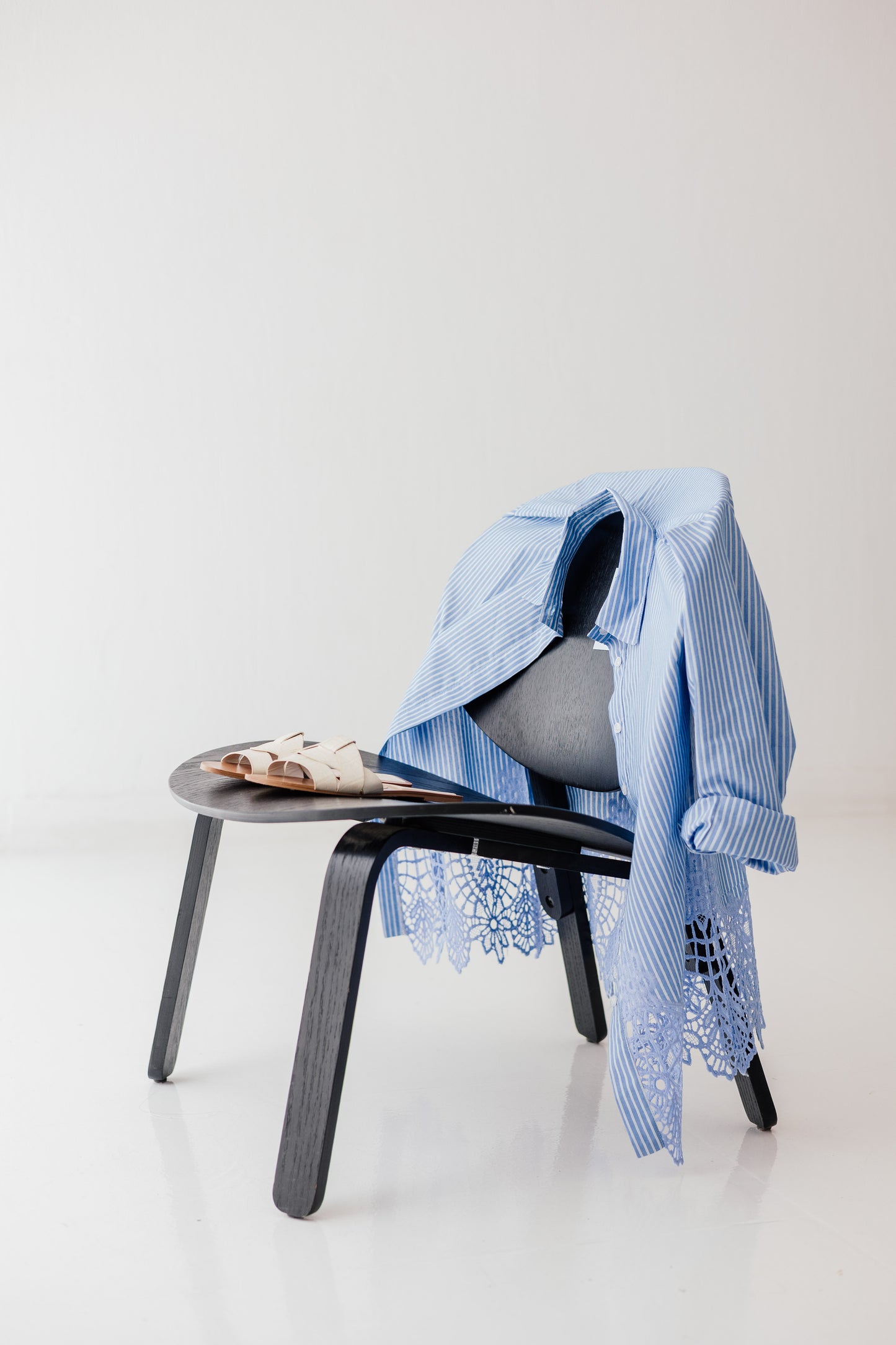 Azure Lace Shirt