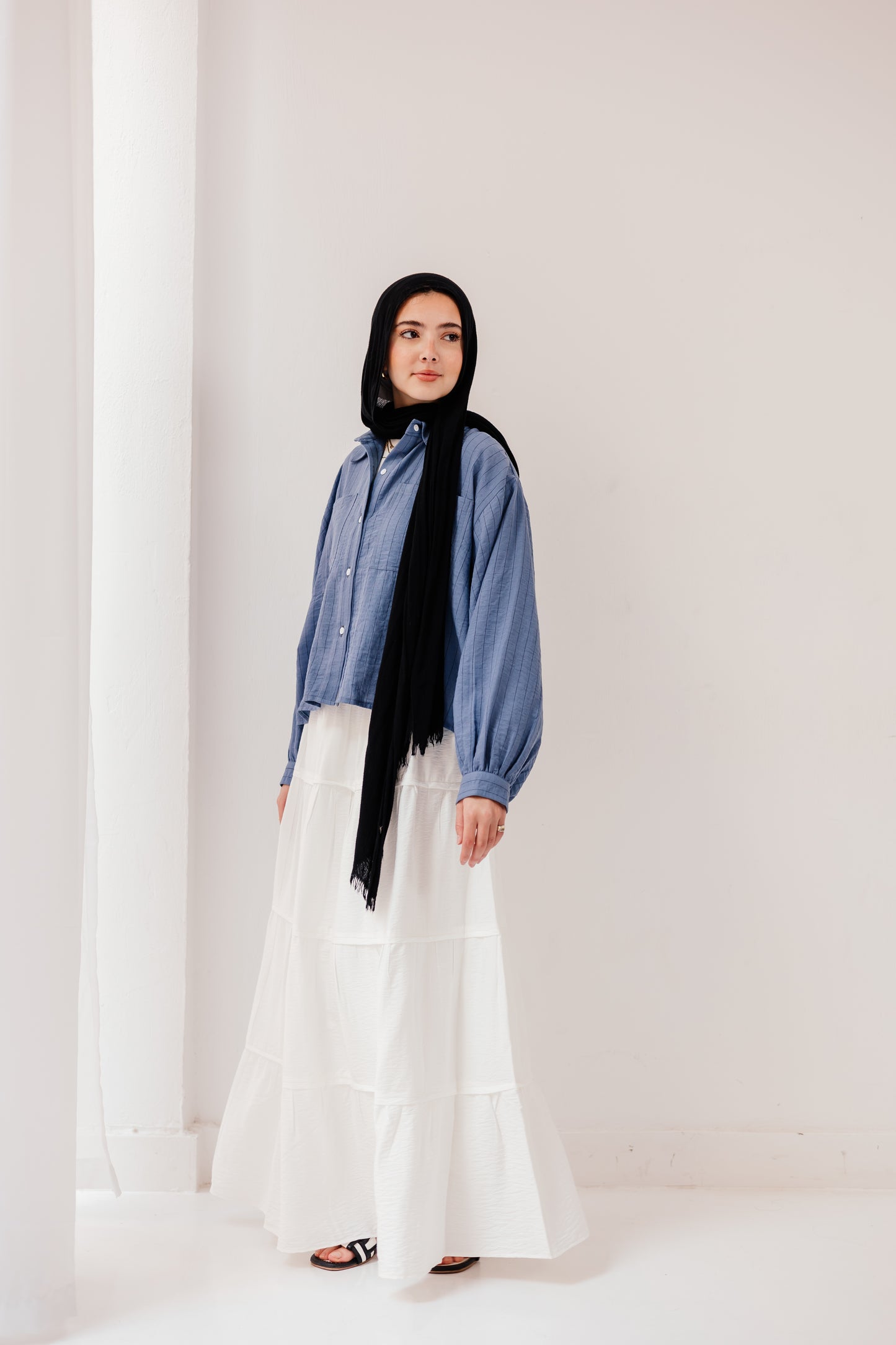 Alma Skirt in White
