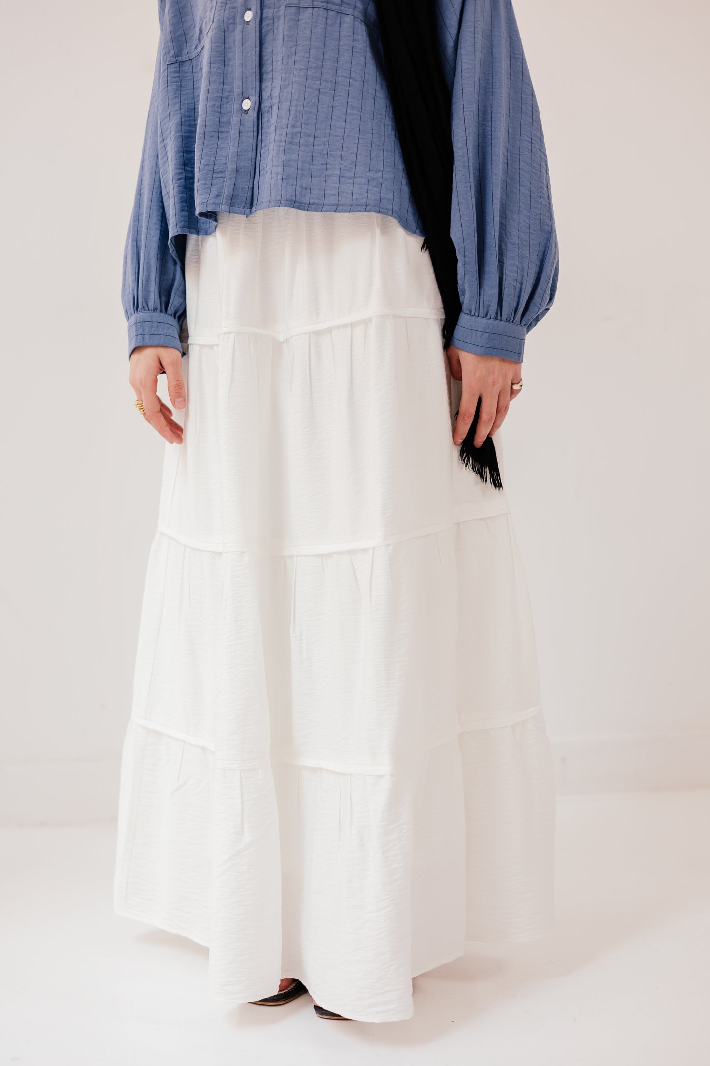 Alma Skirt in White