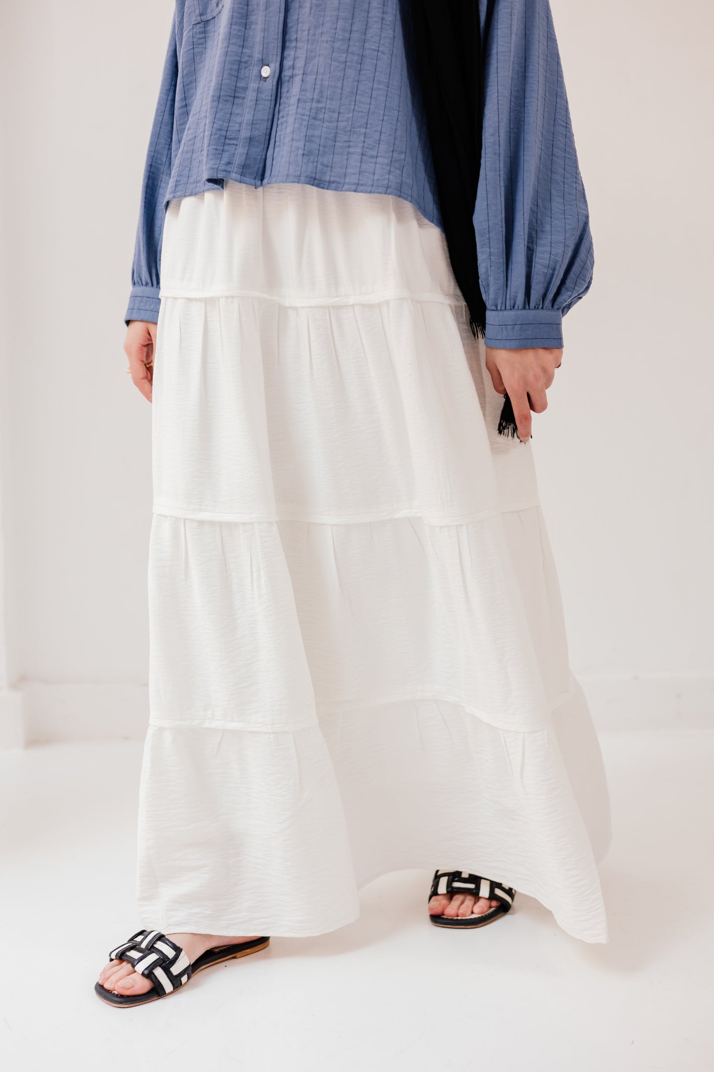 Alma Skirt in White