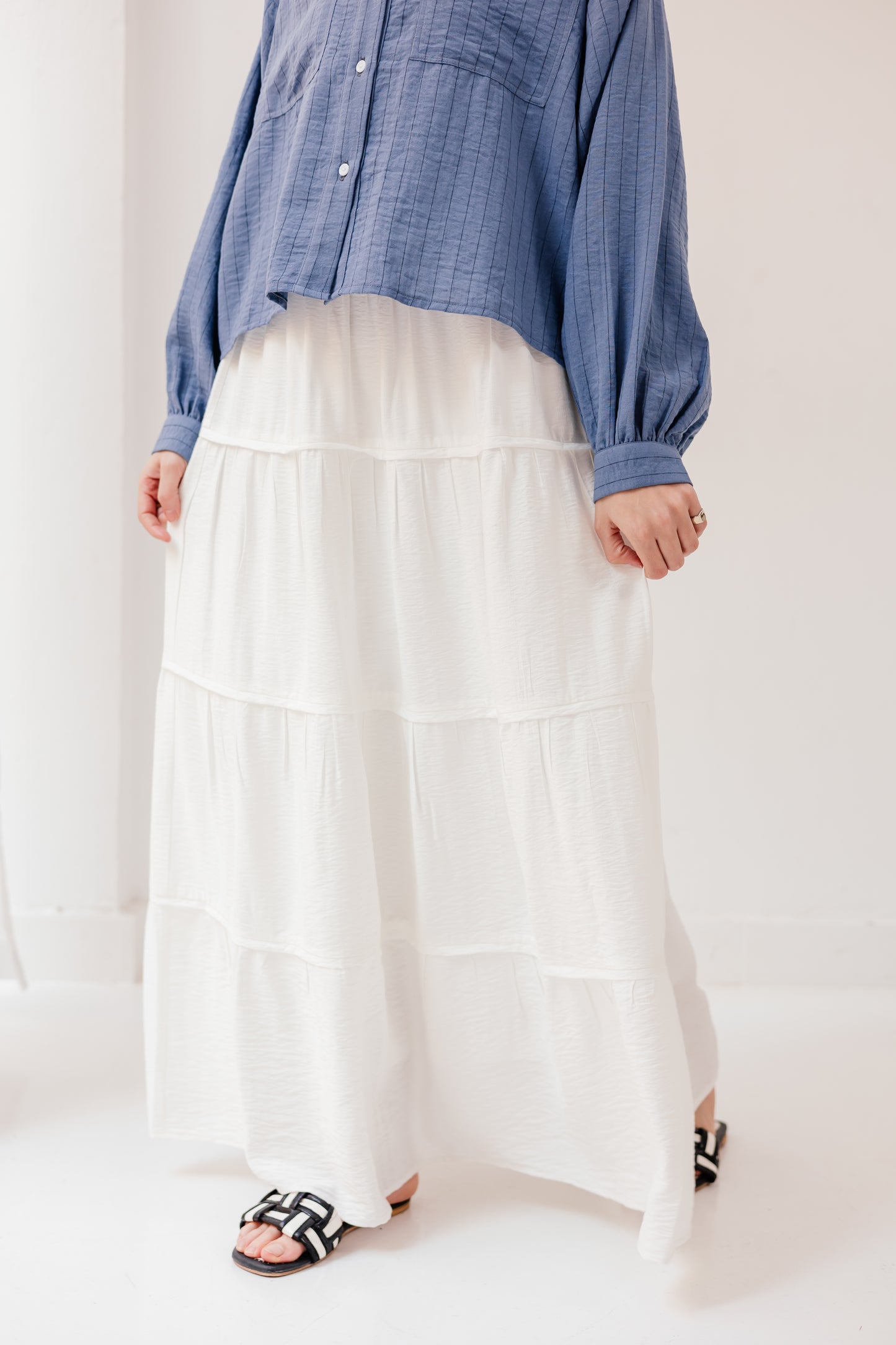 Alma Skirt in White