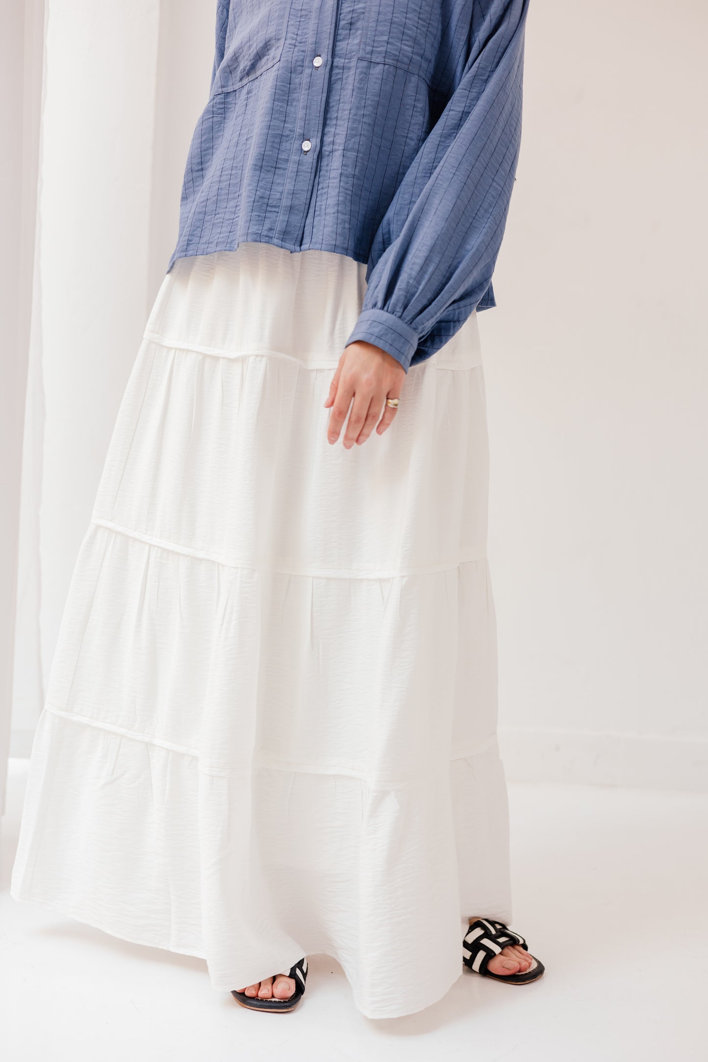 Alma Skirt in White