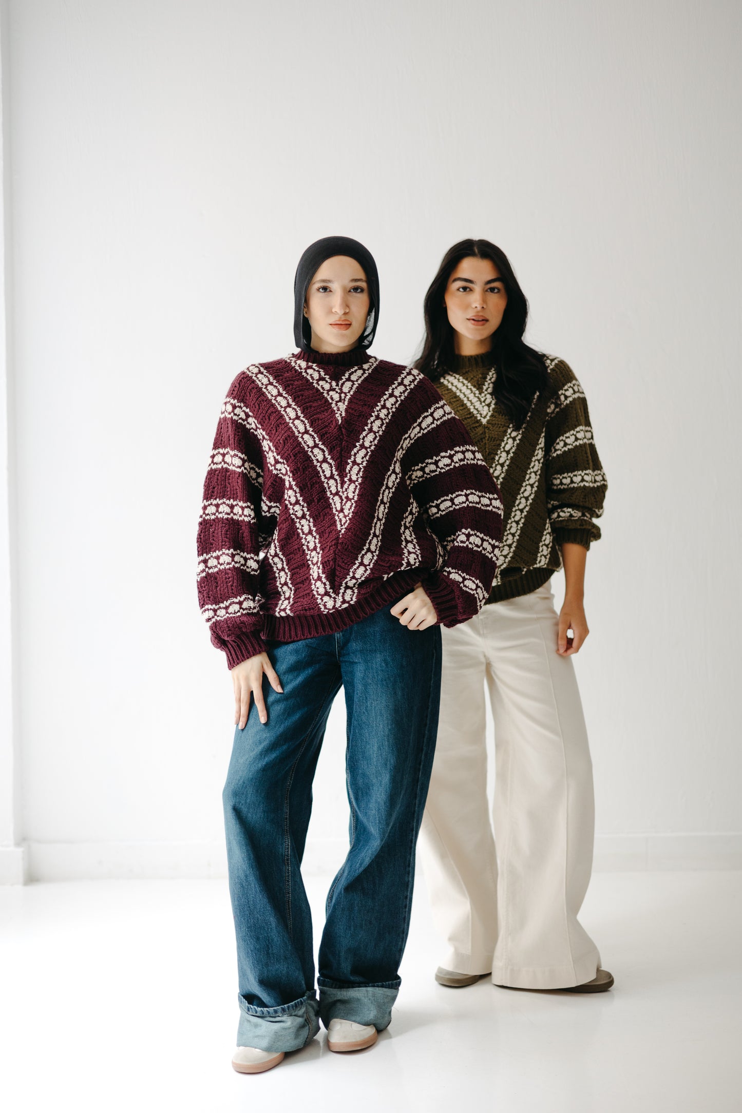 The Alpine Knit in Olive