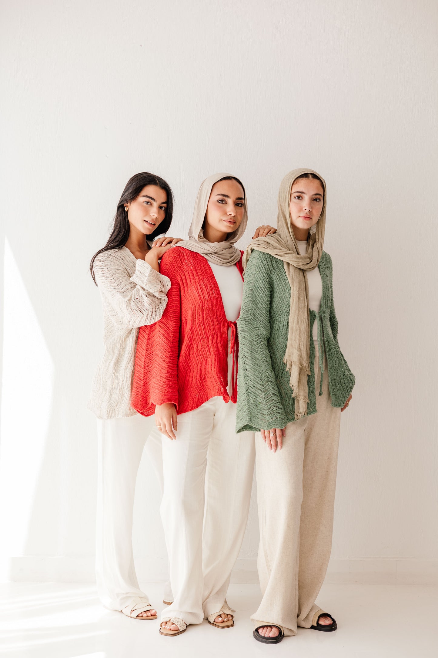 Havana cardigan in Mint