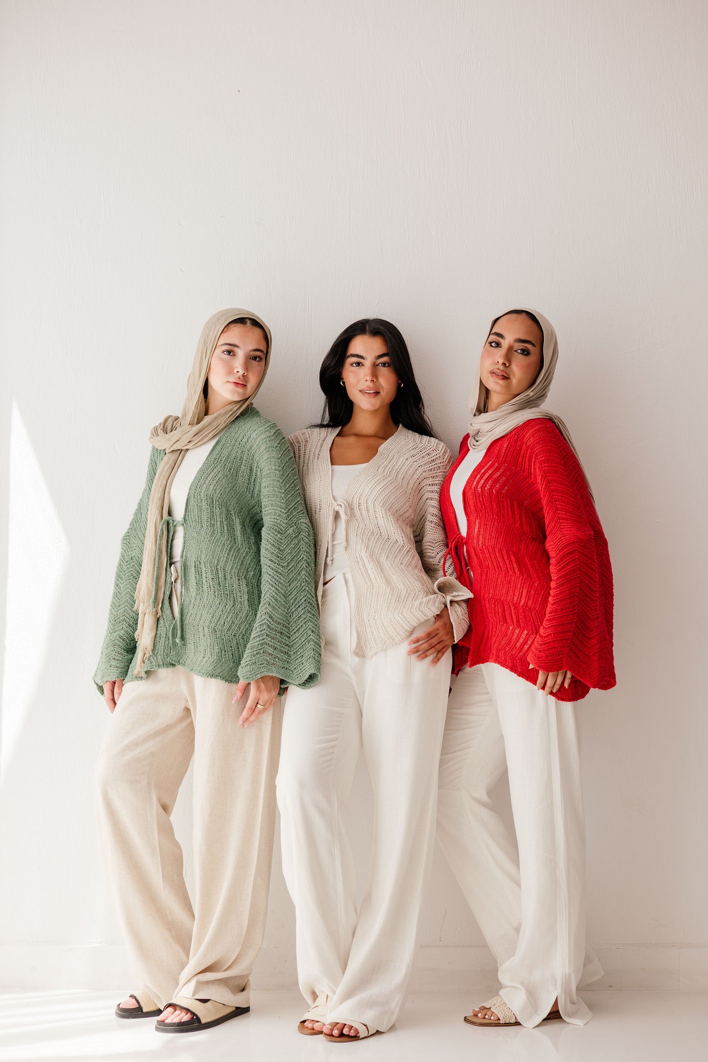 Havana cardigan in Cherry