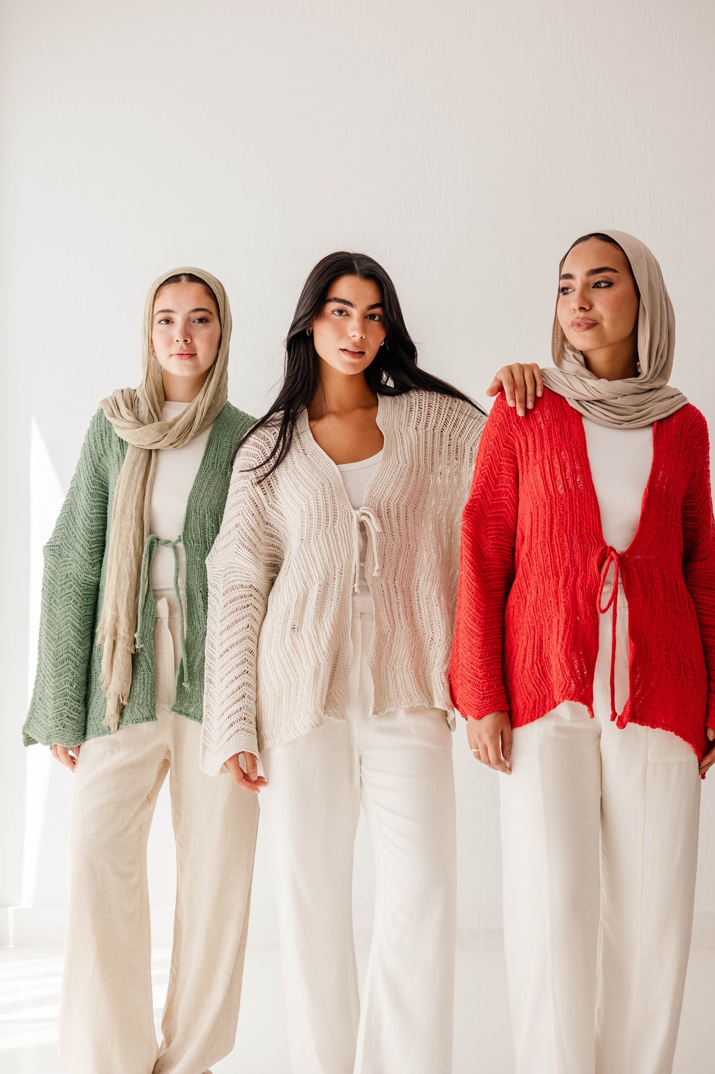 Havana cardigan in Oat
