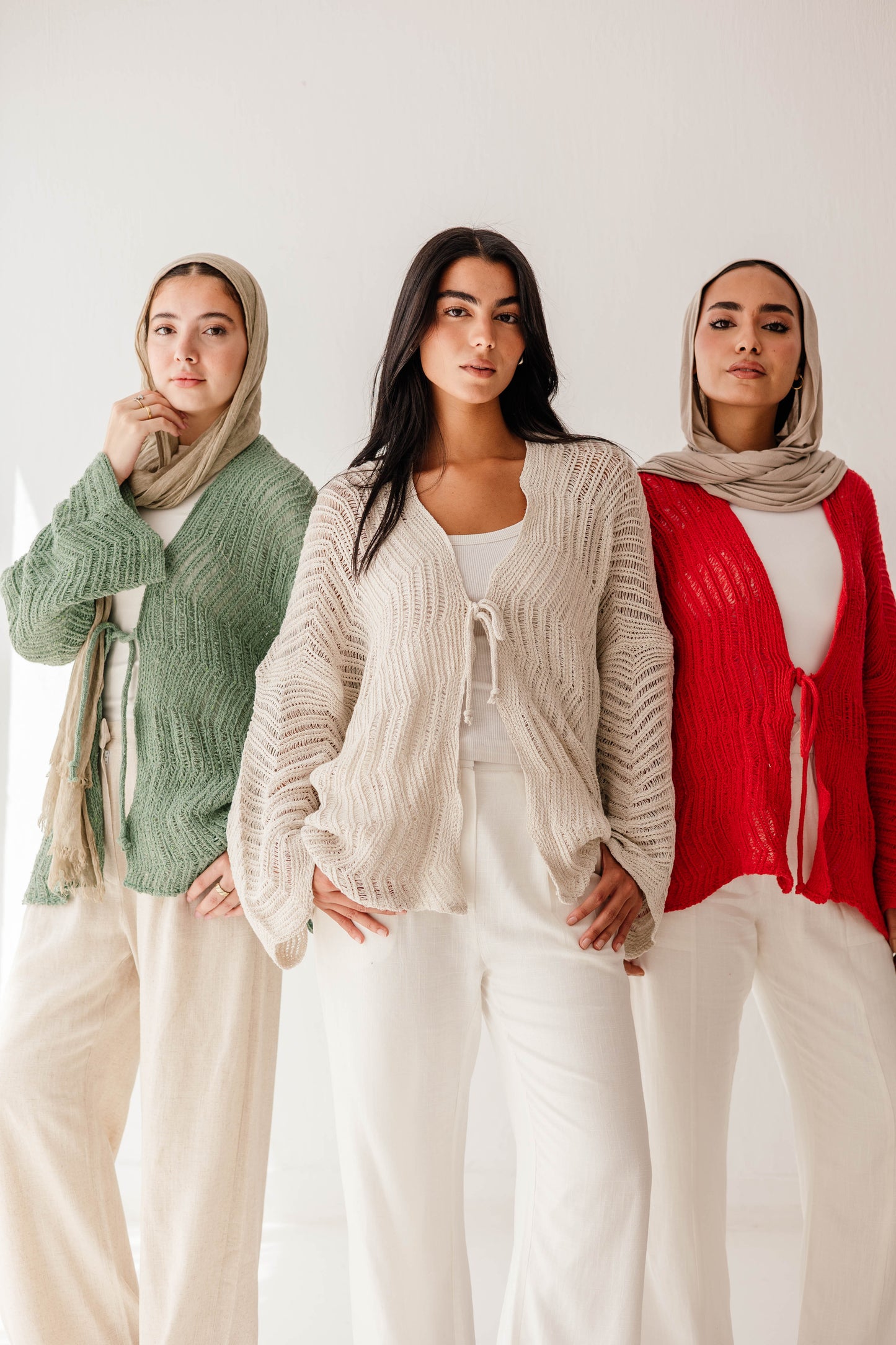 Havana cardigan in Mint