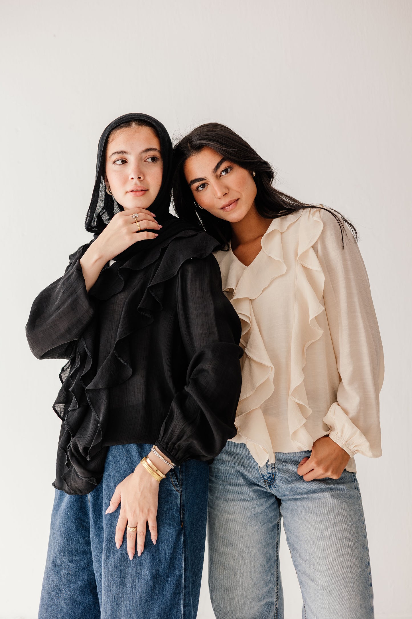 Riviera Blouse in Black