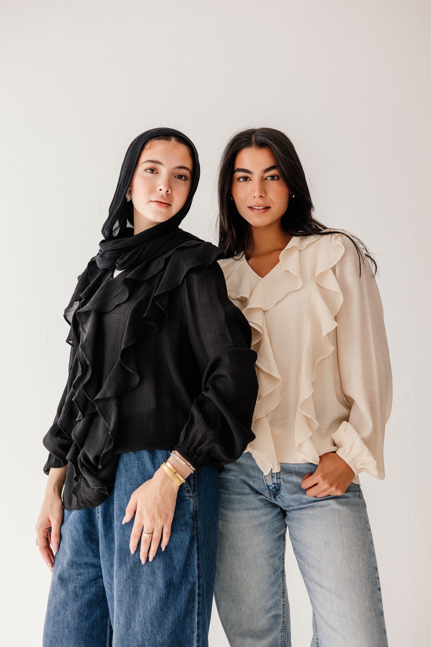 Riviera Blouse in Black