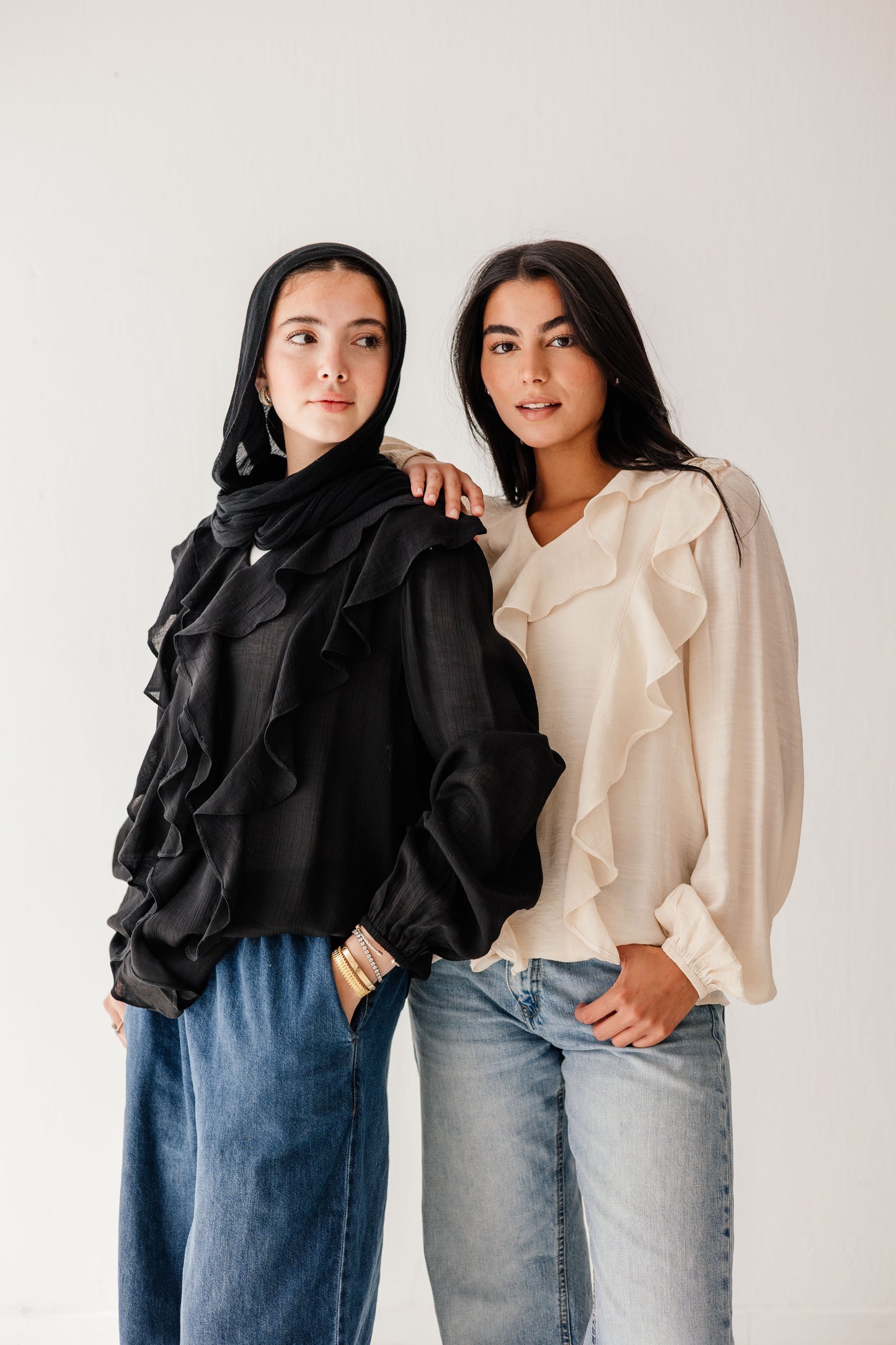 Riviera Blouse in Black