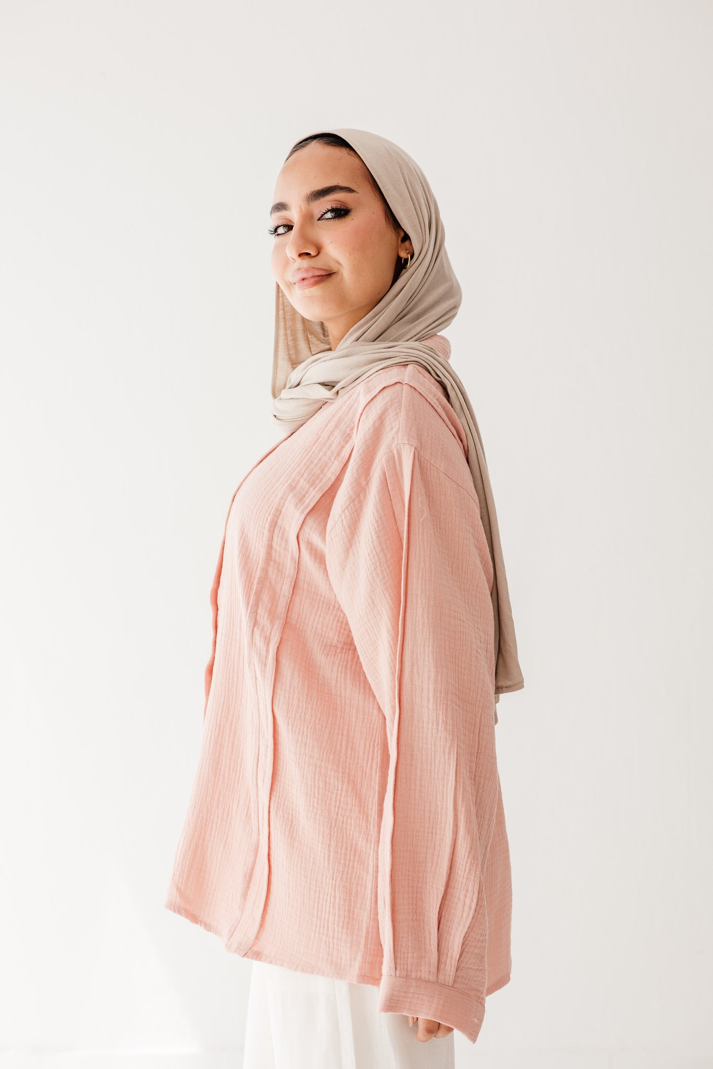 Sunelle Shirt in Misty Rose