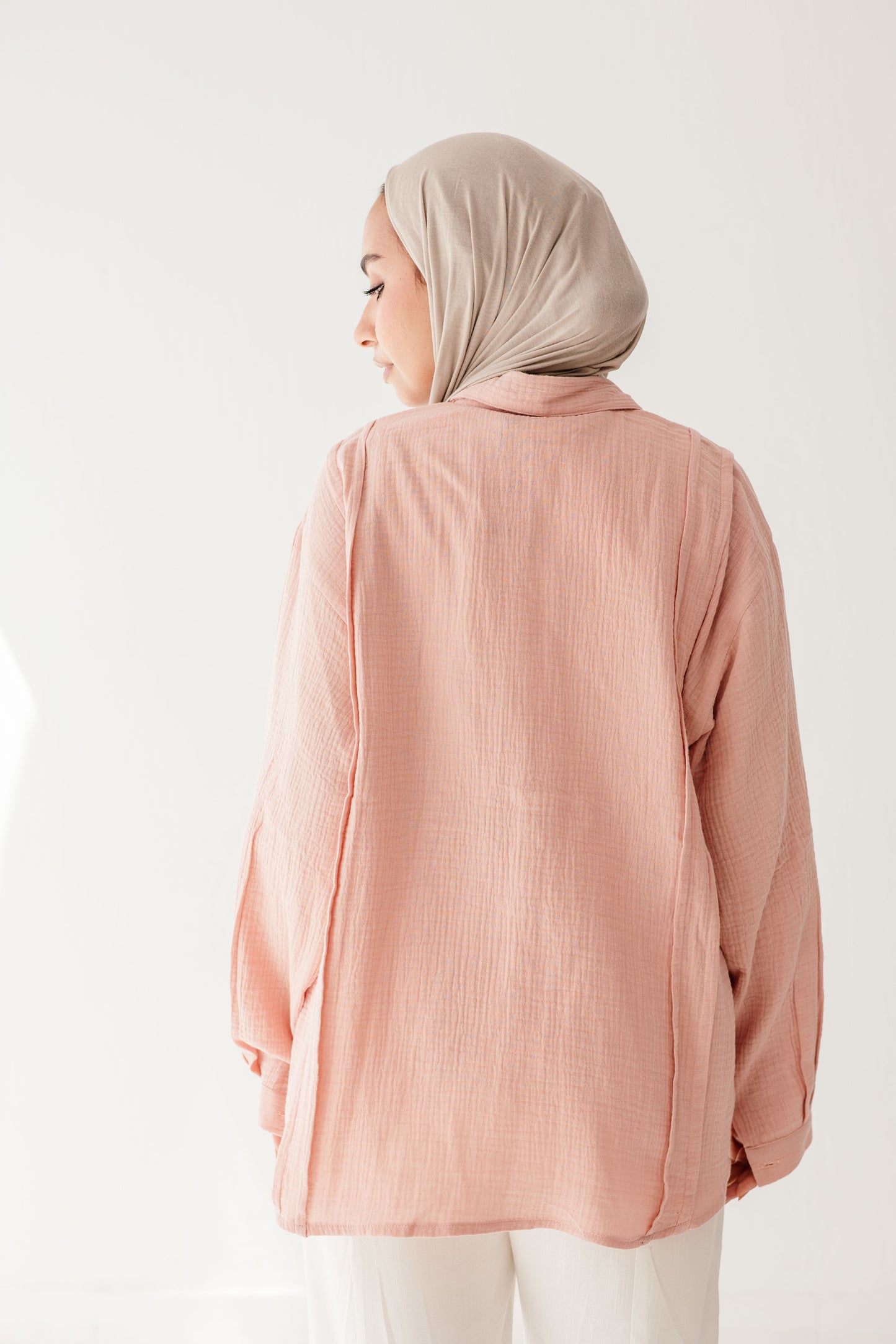 Sunelle Shirt in Misty Rose
