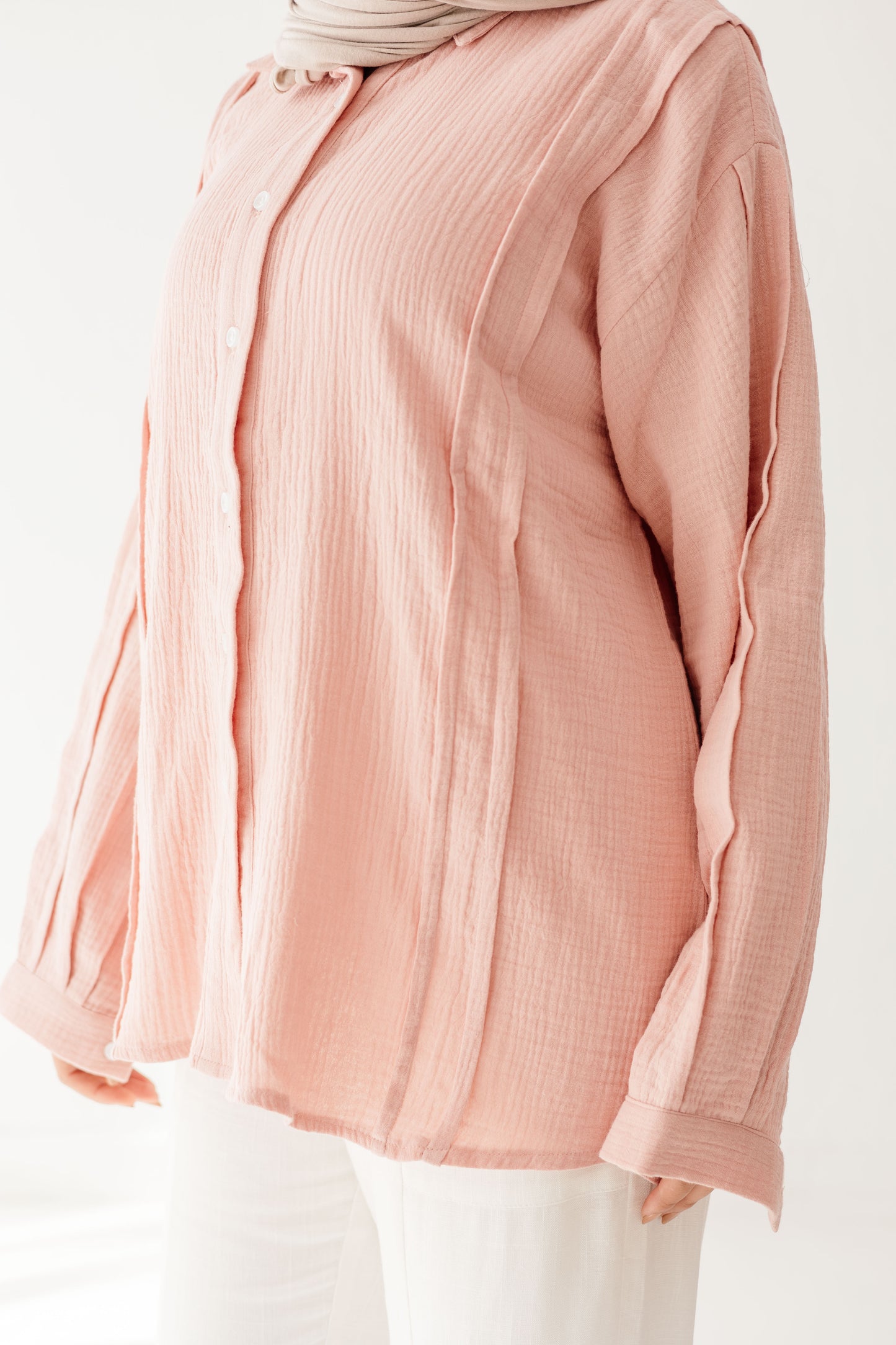 Sunelle Shirt in Misty Rose