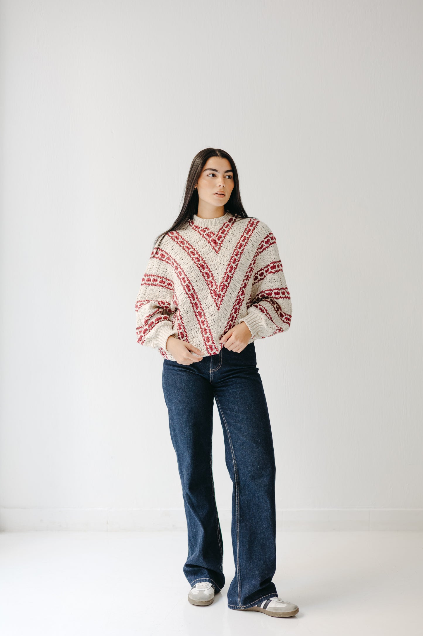 The Alpine Knit in Berry