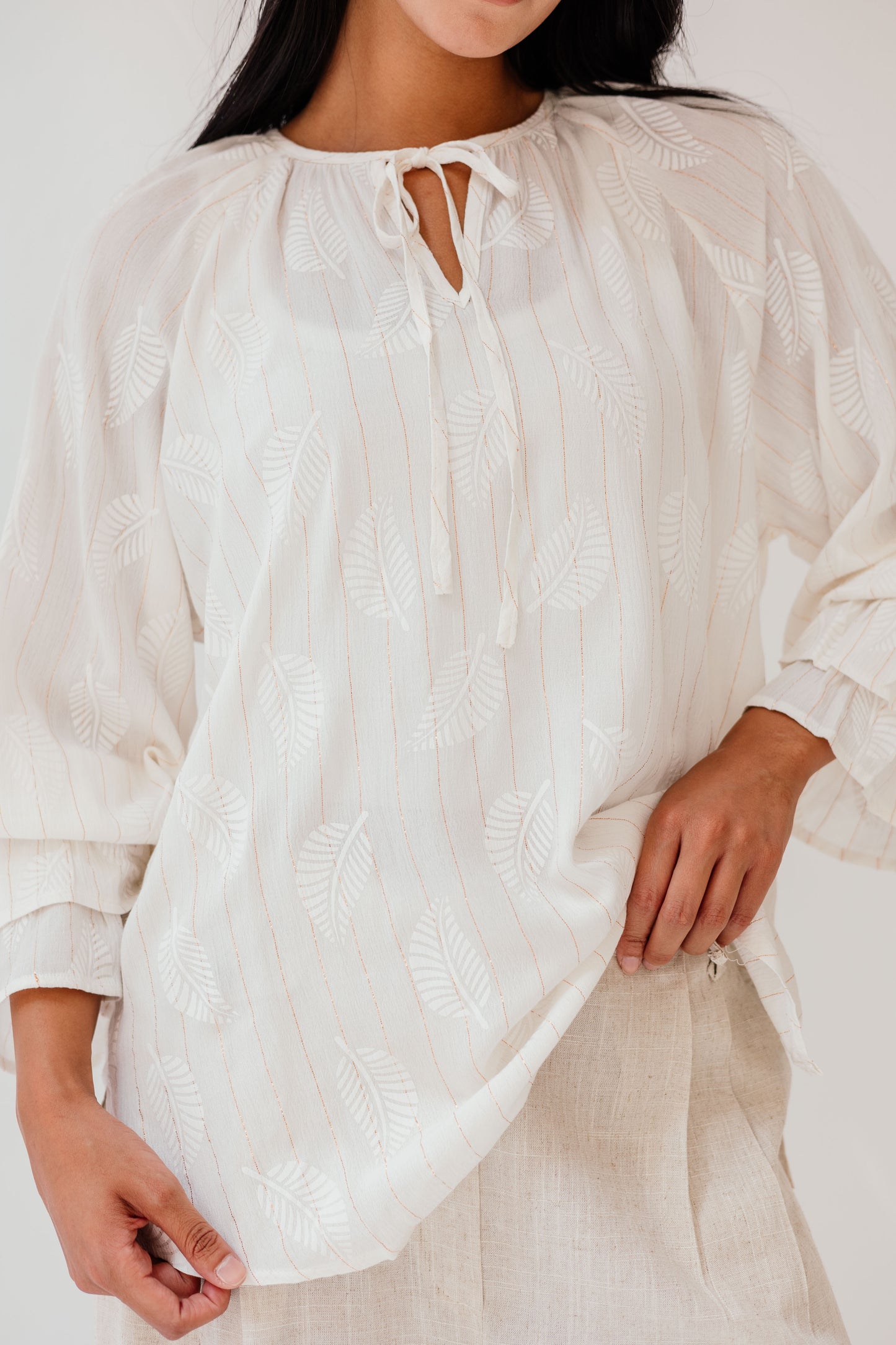 Mist leaf Blouse