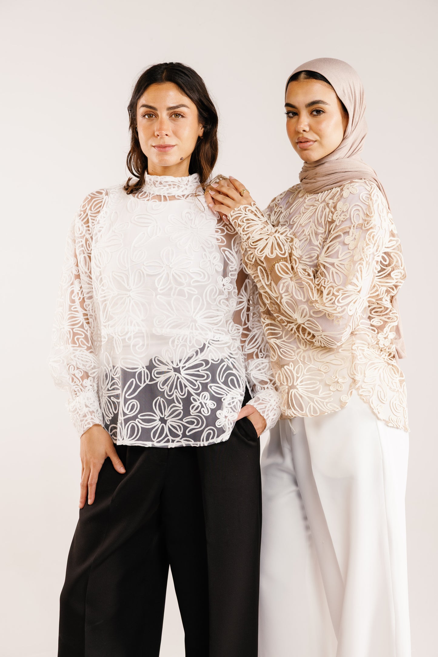 The Bloom Blouse in White