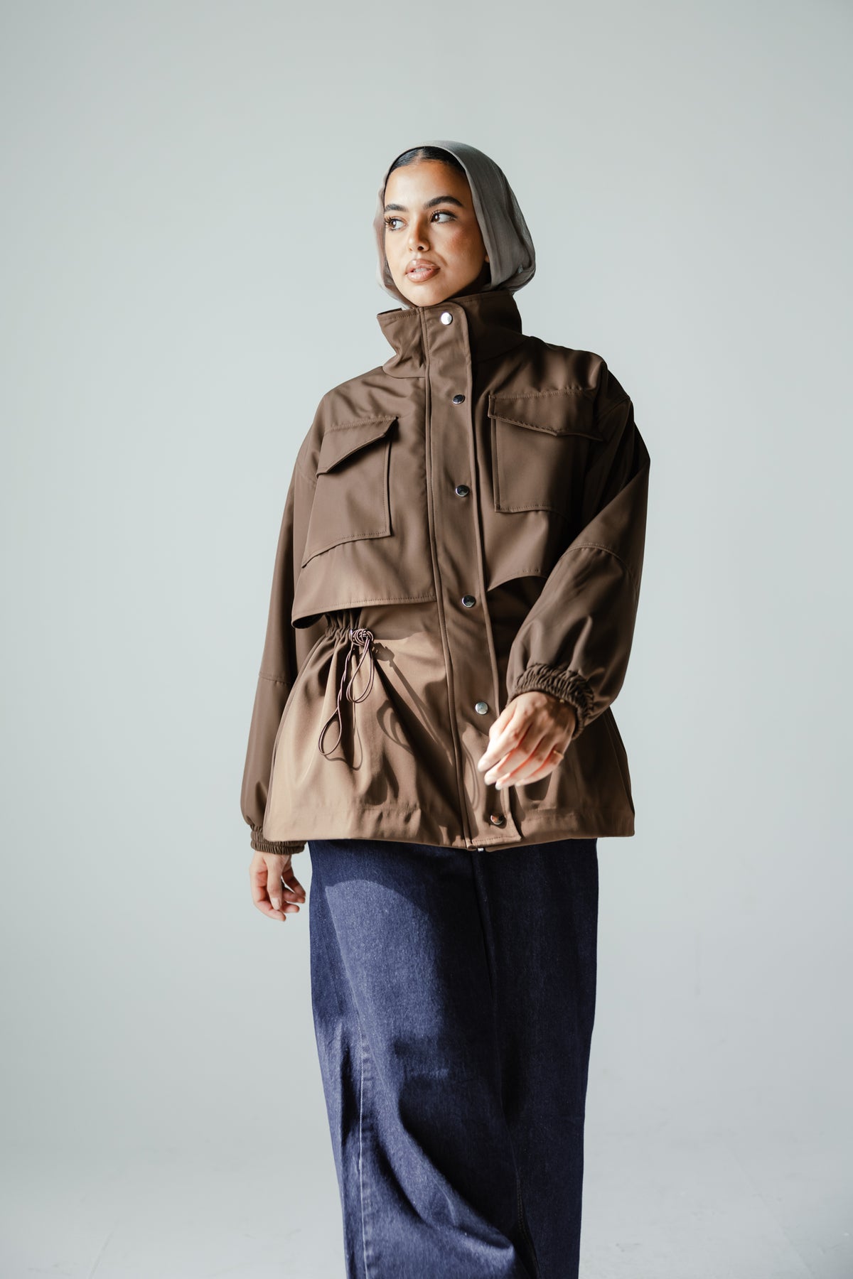 The Field Jacket in Cocoa
